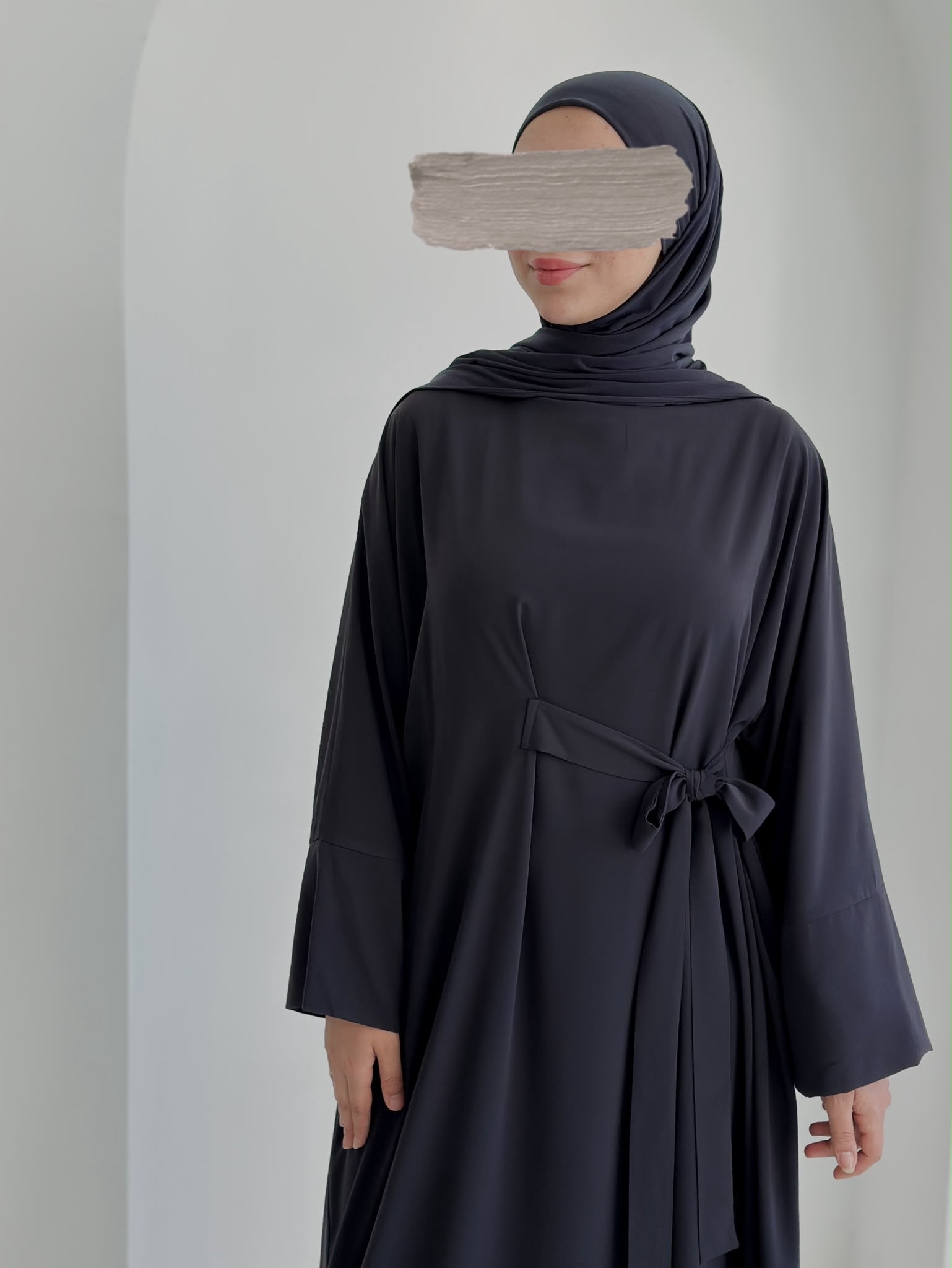 Rim Elbise Füme Şalsız ( Kol boyu 70 cm)