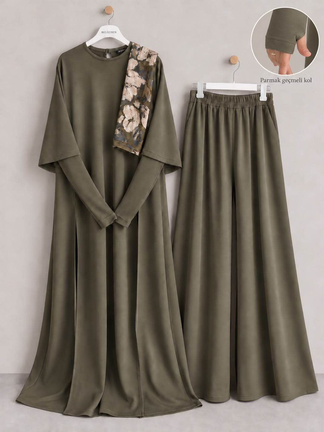 Oysho Pantolon Takım Haki ÖN SİPARİŞ ÜRÜNÜMÜZDÜR