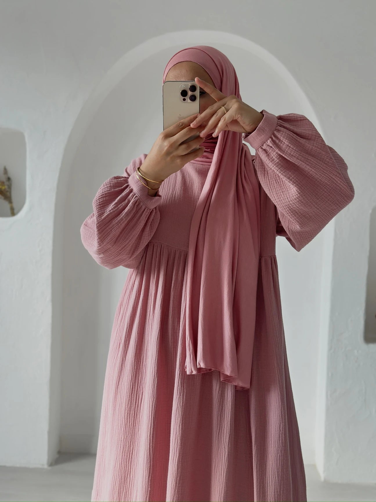 Müslin Farah Lila