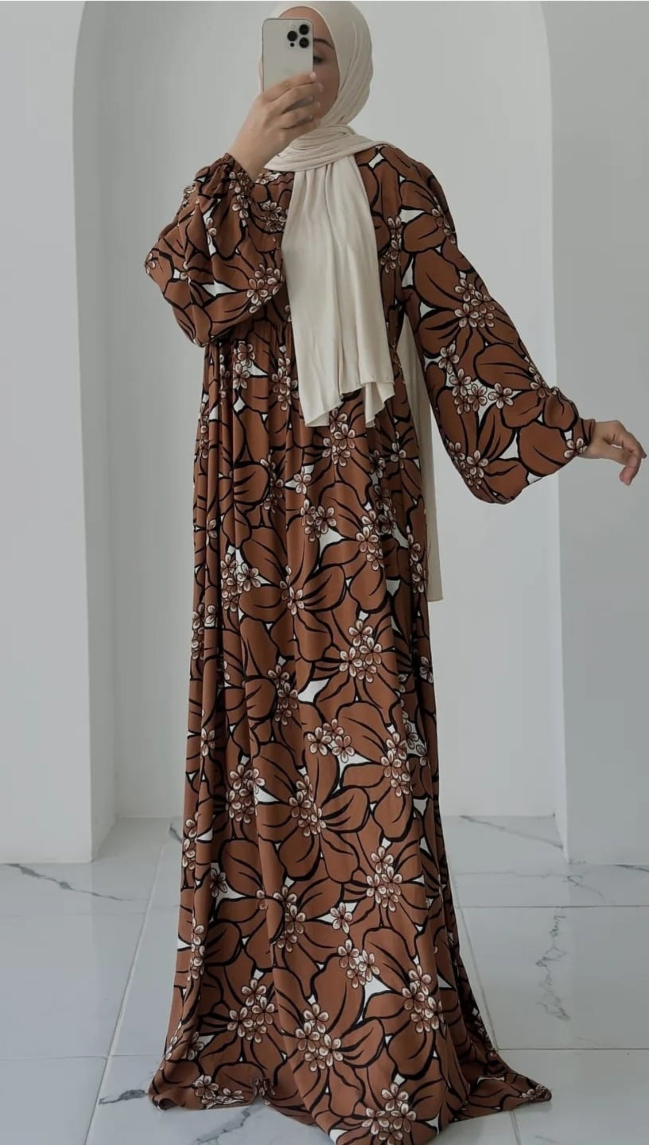 Viskon Balon Kol Kahve