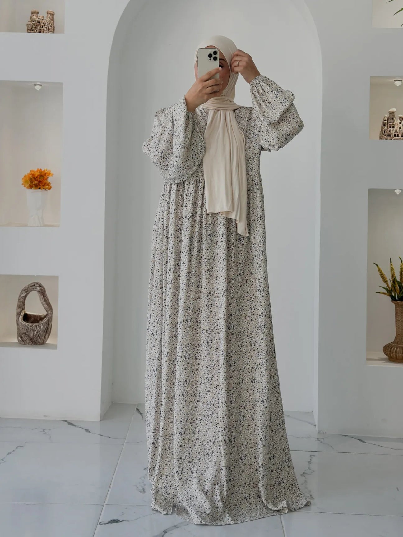 Viskon Balon Kol Bej