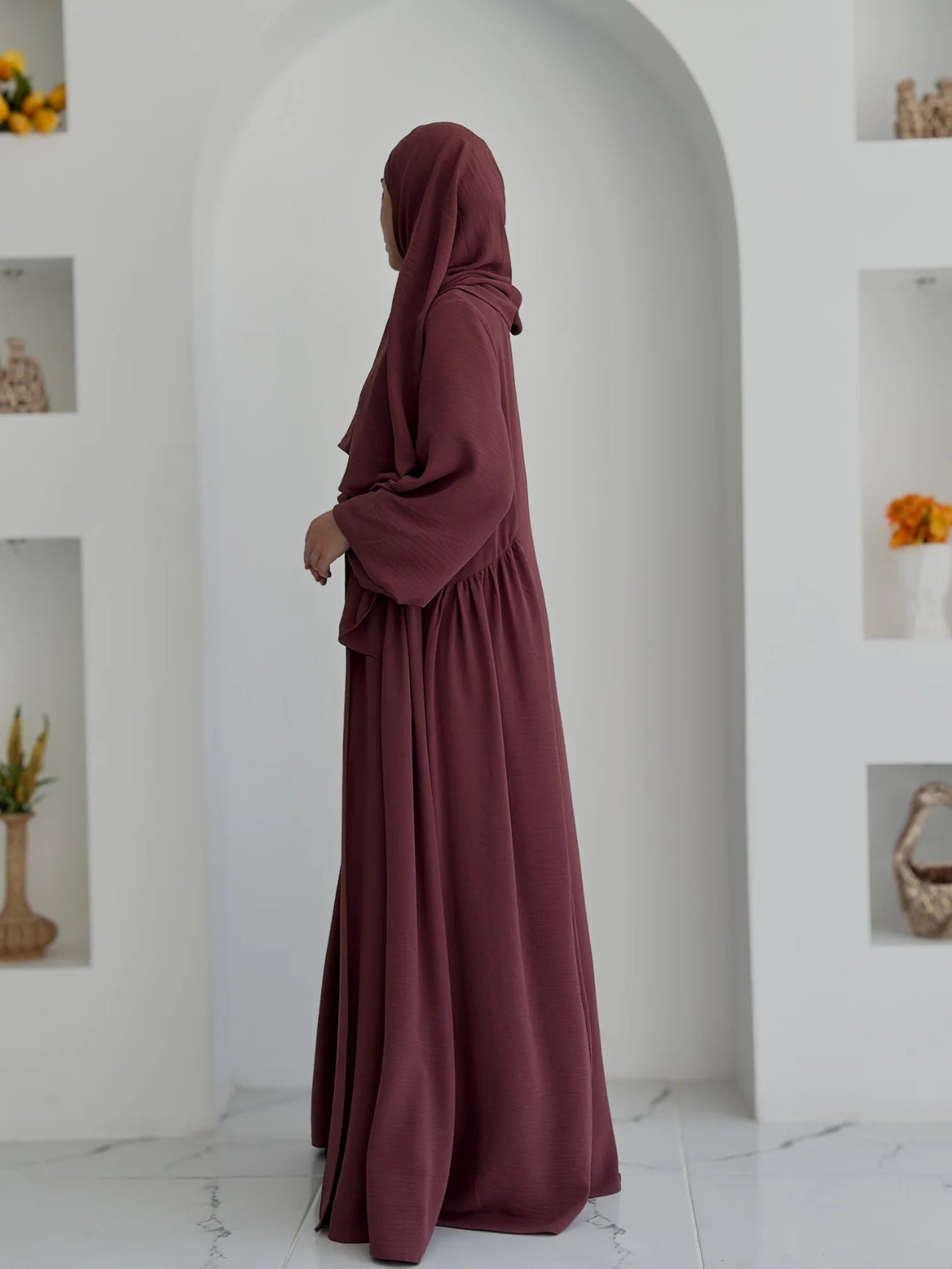 Laden Önden Fermuarlı Gül