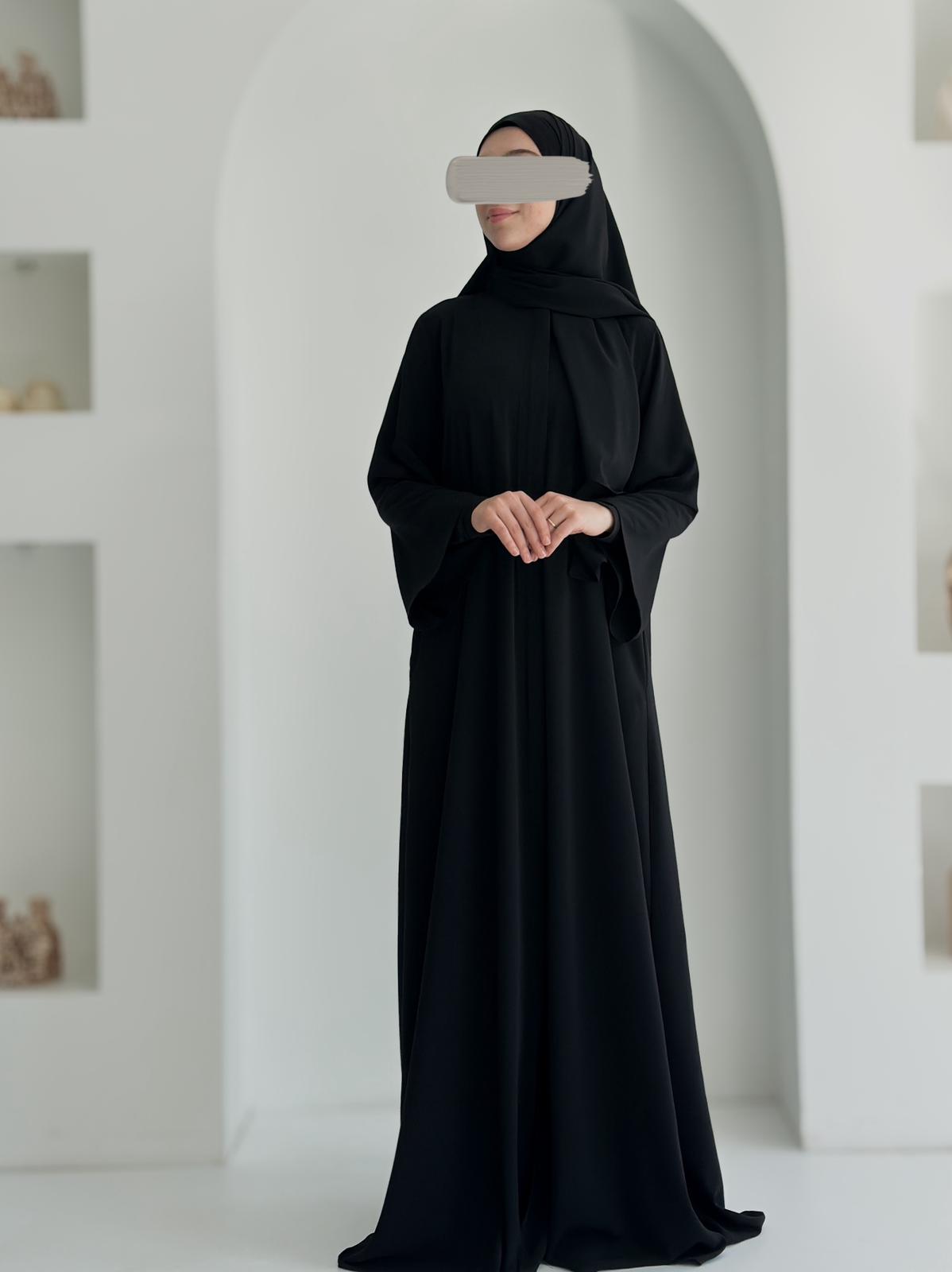 Yelpaze Ferace +Şal Siyah