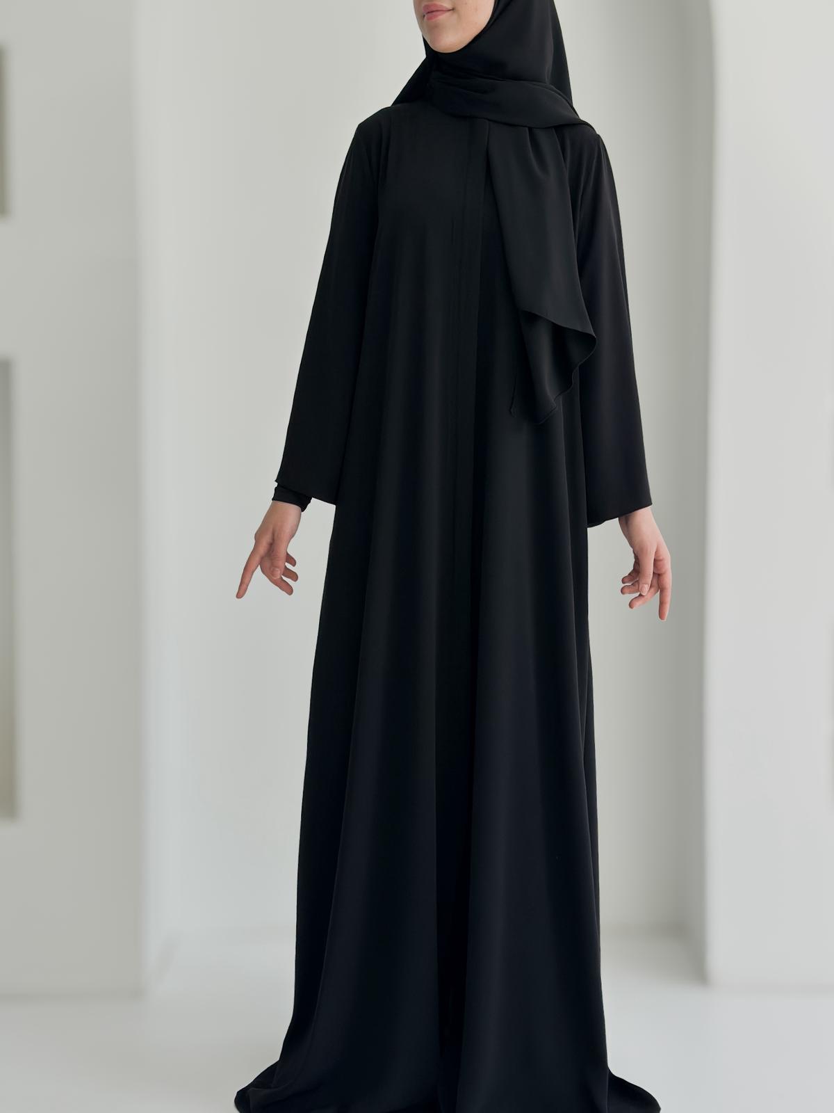 Yelpaze Ferace +Şal Siyah