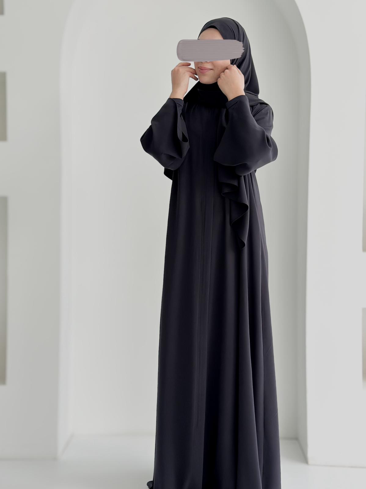 Yelpaze Ferace+Şal Füme