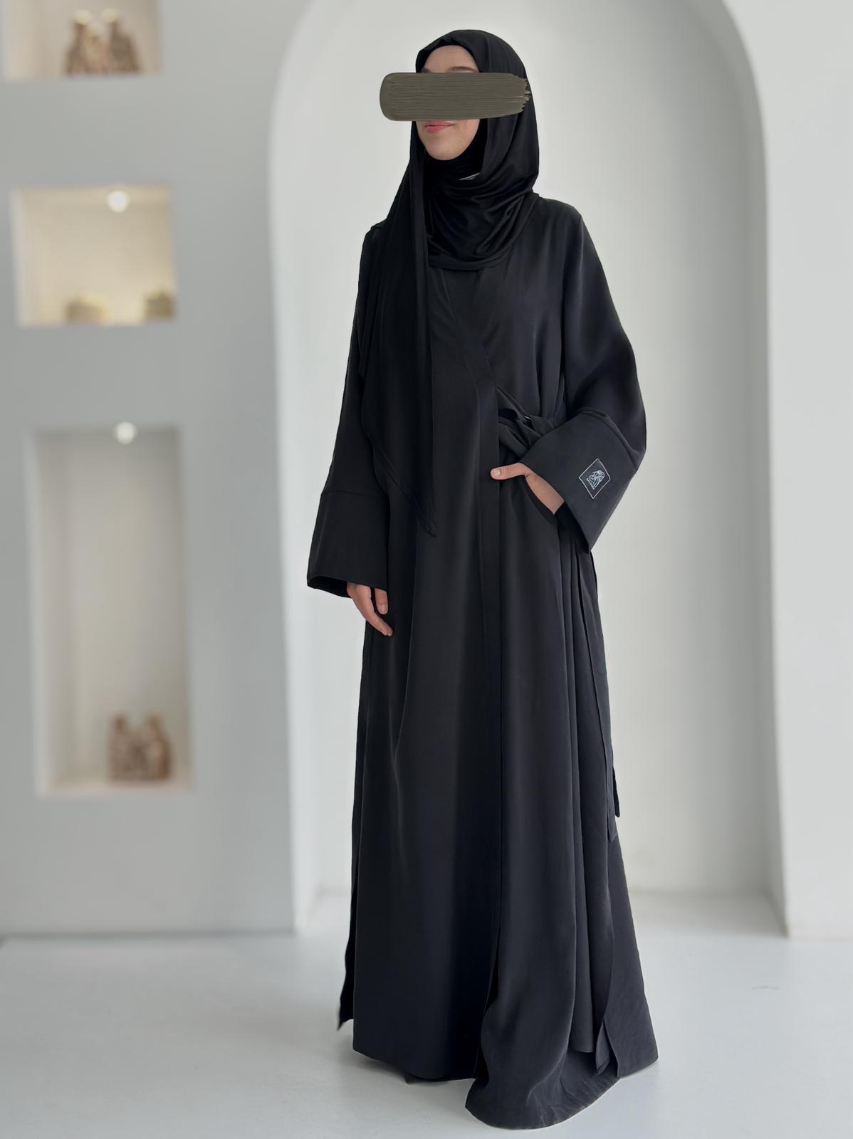 Tensel Kupra Takım Siyah+Bambu Boyun Boneli Set Şal ÖN SİPARİŞ ÜRÜNÜMÜZDÜR