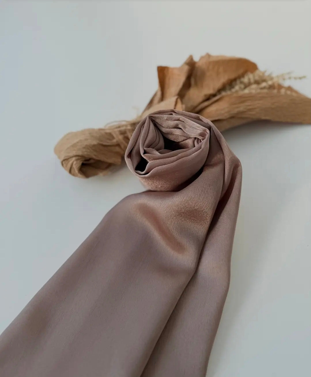 Pırıltılı Şal Vizon