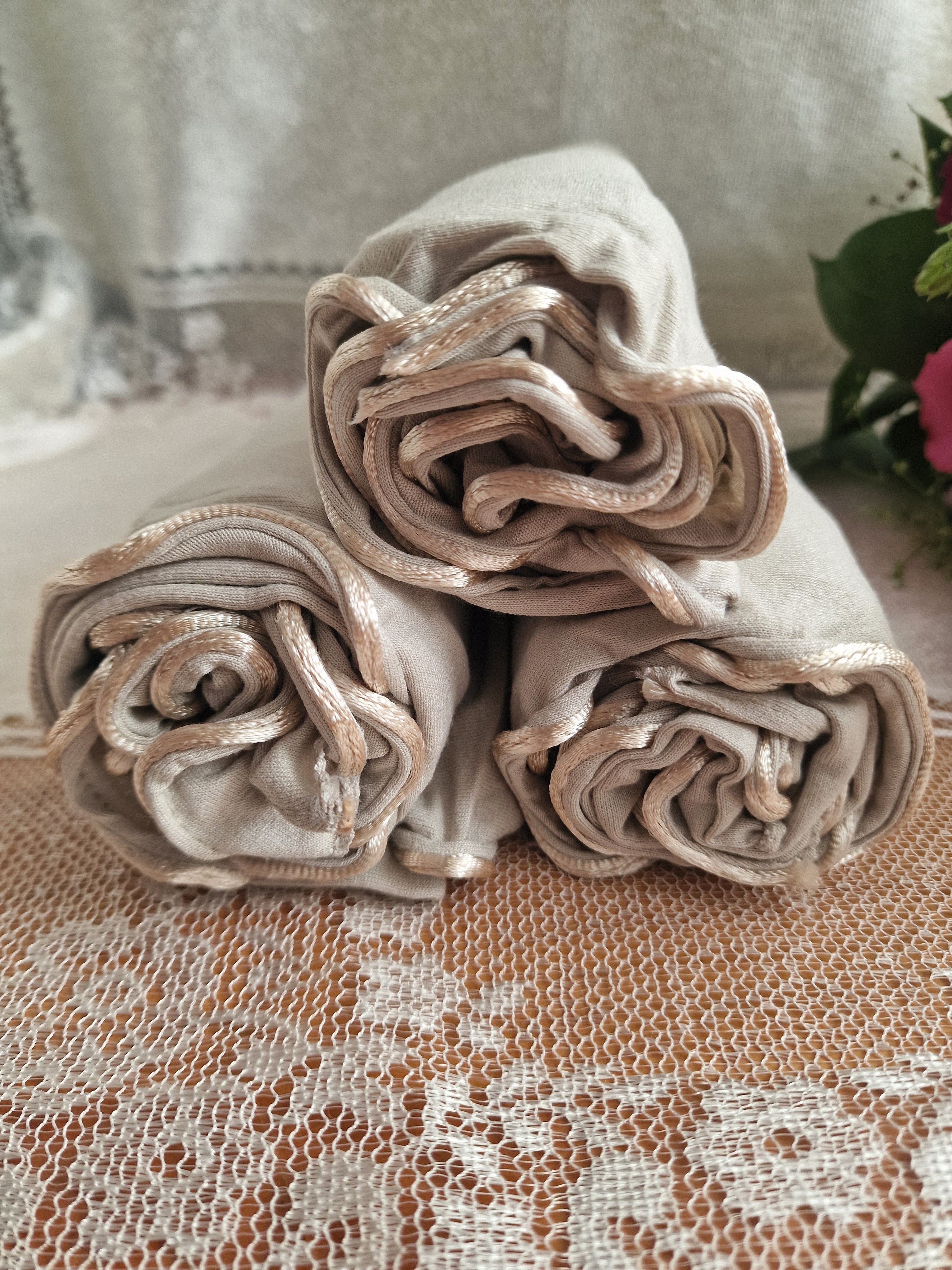 Kıvrık Penye Şal Soft Yeşil