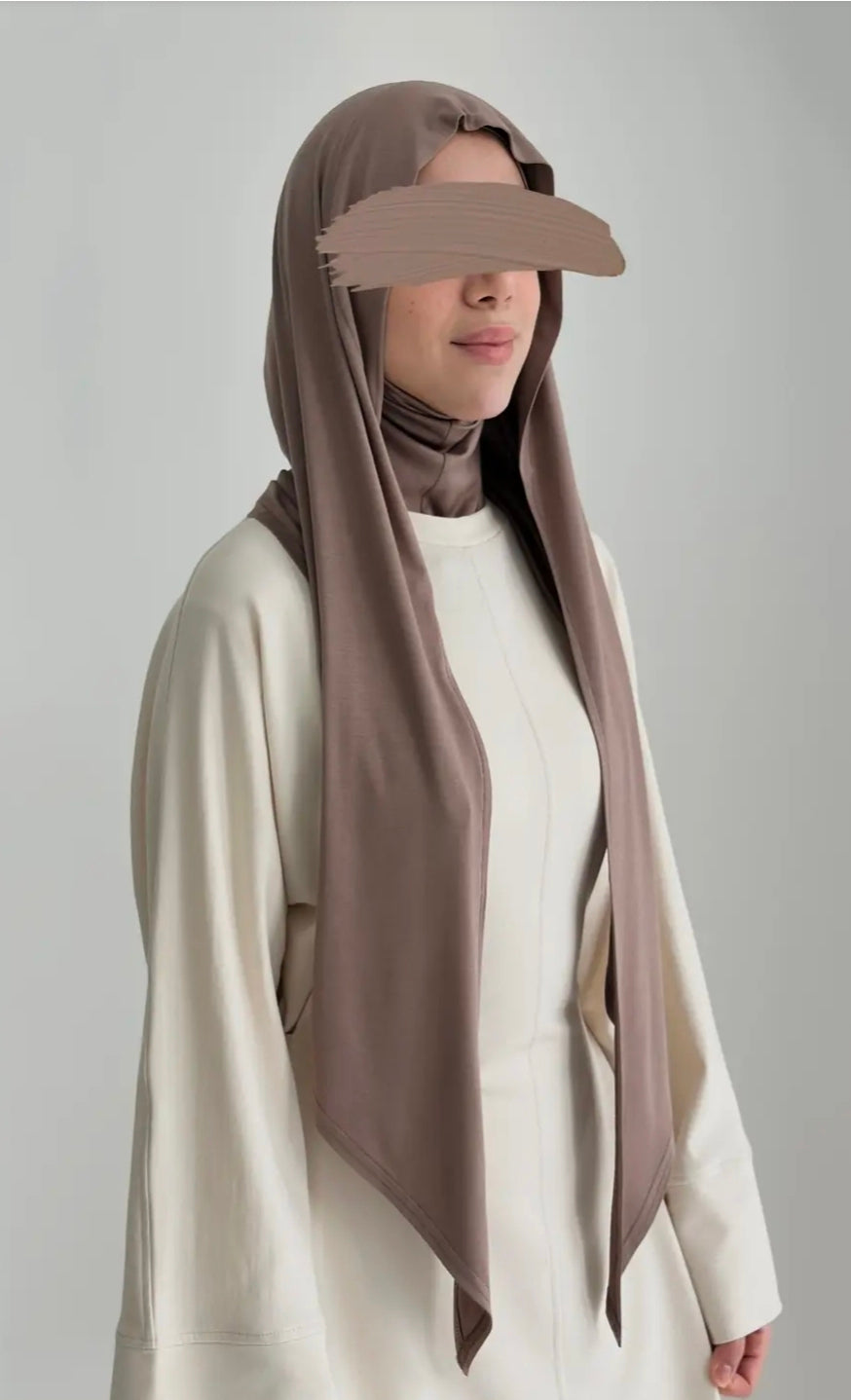 Bambu Form Şal + Bone Takım Koyu Vizon ÖN SİPARİŞ ÜRÜNÜMÜZDÜR