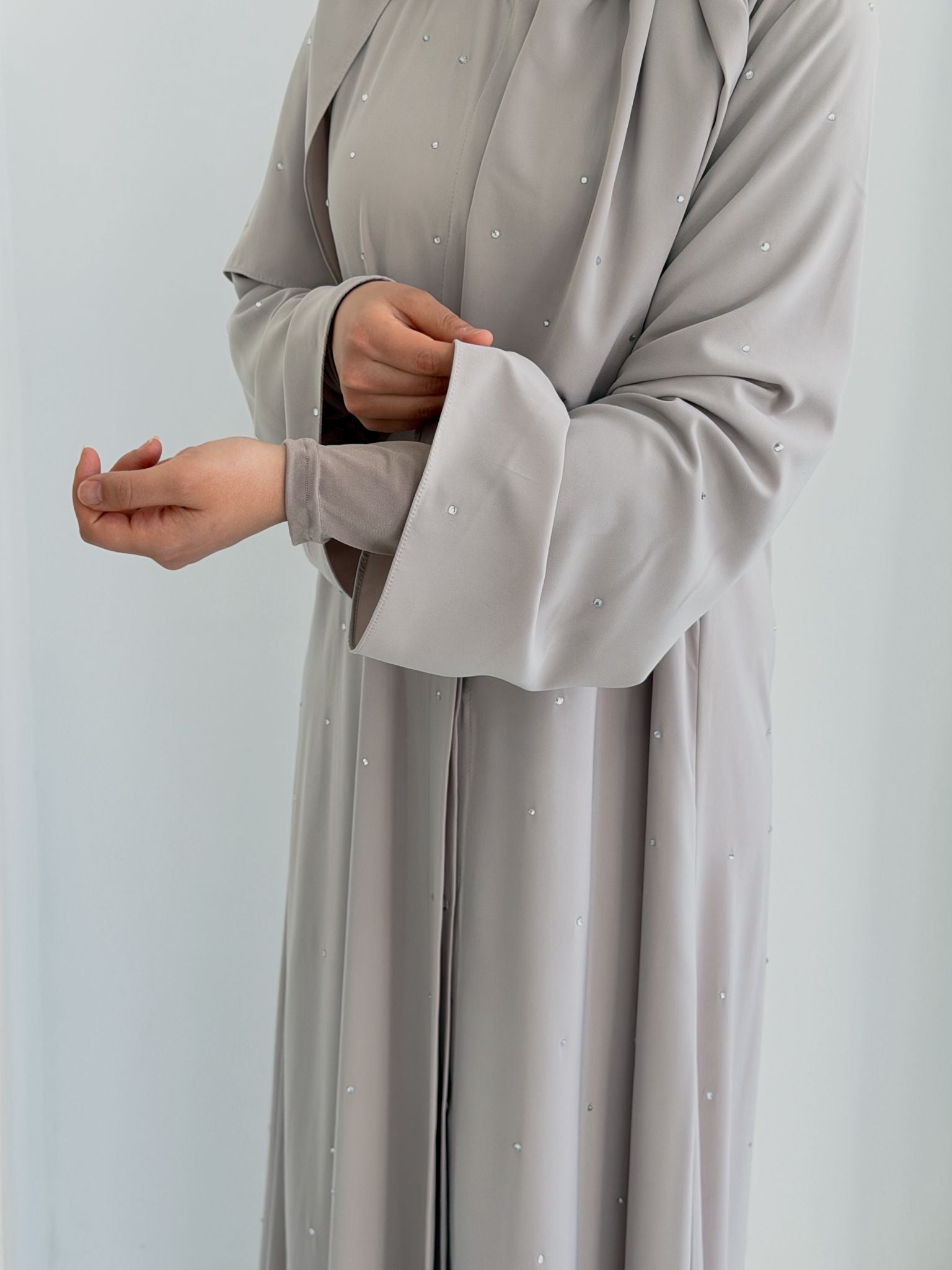 Damla Premium Abaya+ Şal Taş ÖN SİPARİŞ ÜRÜNÜMÜZDÜR