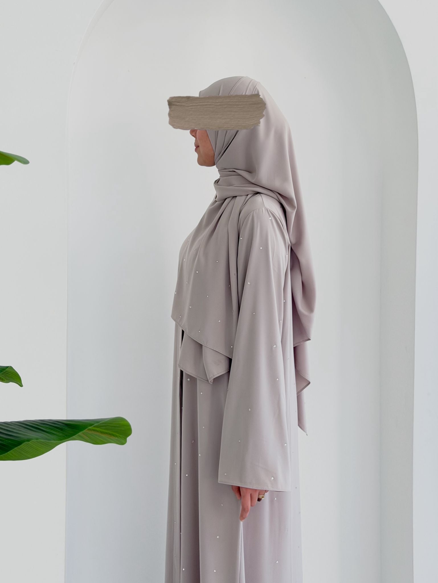 Damla Premium Abaya+ Şal Taş ÖN SİPARİŞ ÜRÜNÜMÜZDÜR