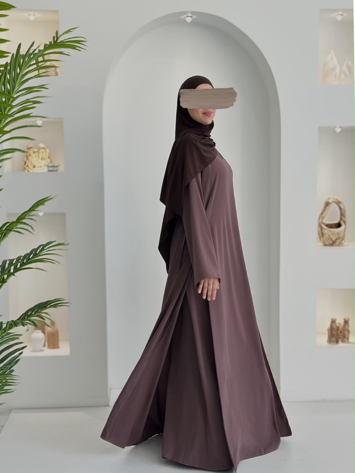 Yeni Model Pantolonlu Takım Kül Şalsız