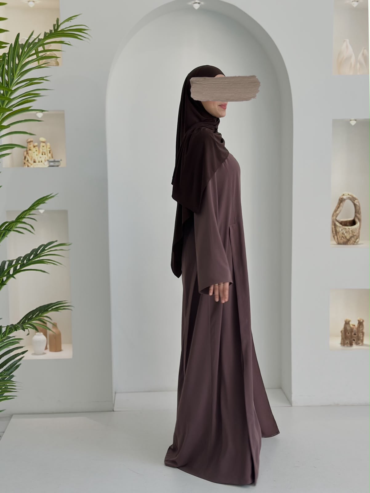 Yeni Model Pantolonlu Takım Kül Şalsız