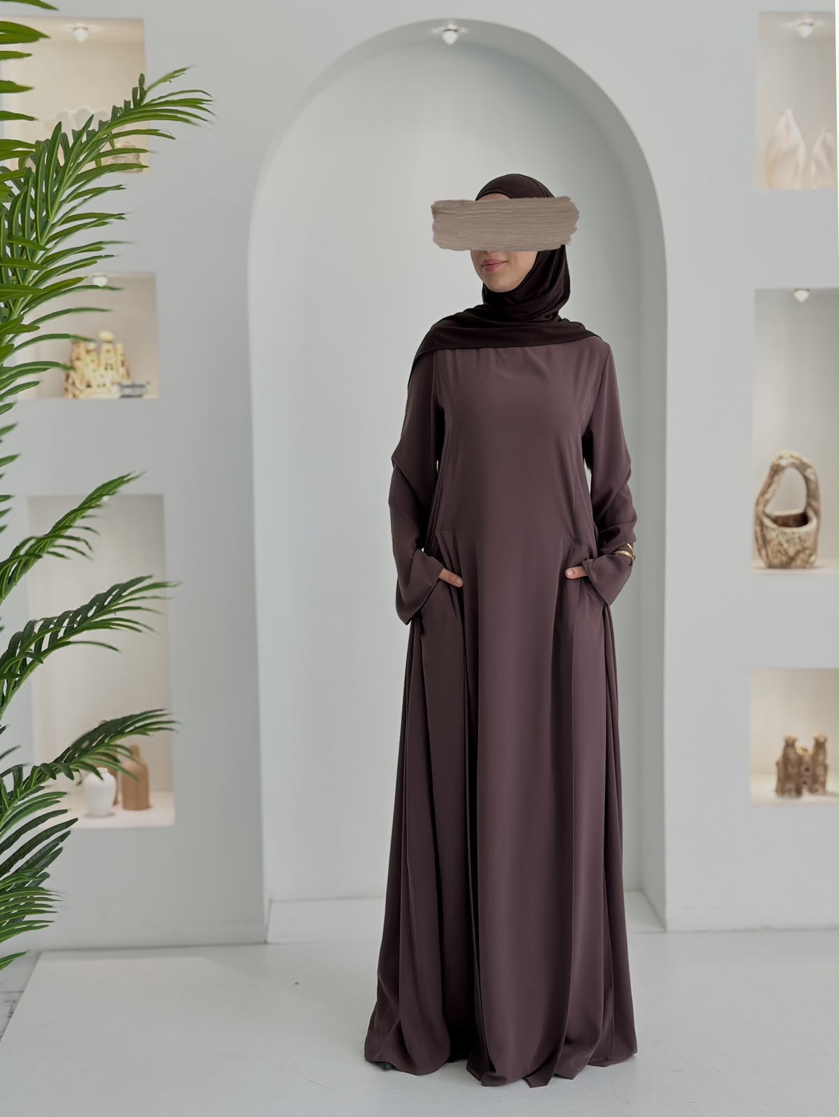 Yeni Model Pantolonlu Takım Kül Şalsız