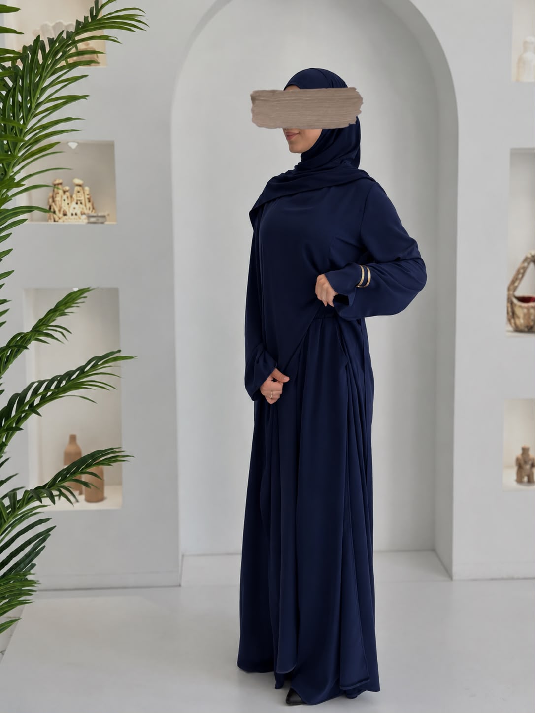 Yeni Model Pantolonlu Takım Lacivert Şalsız ÖN SİPARİŞ ÜRÜNÜMÜZDÜR
