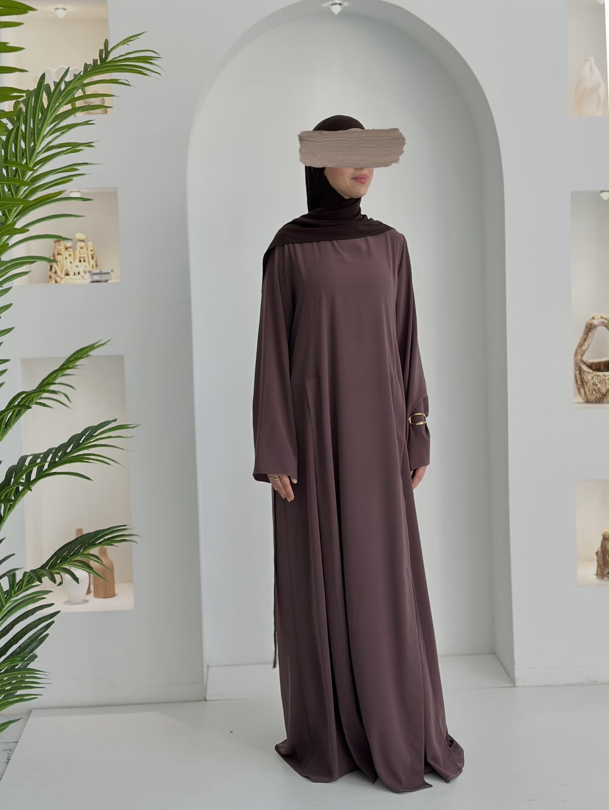 Yeni Model Pantolonlu Takım Kül Şalsız