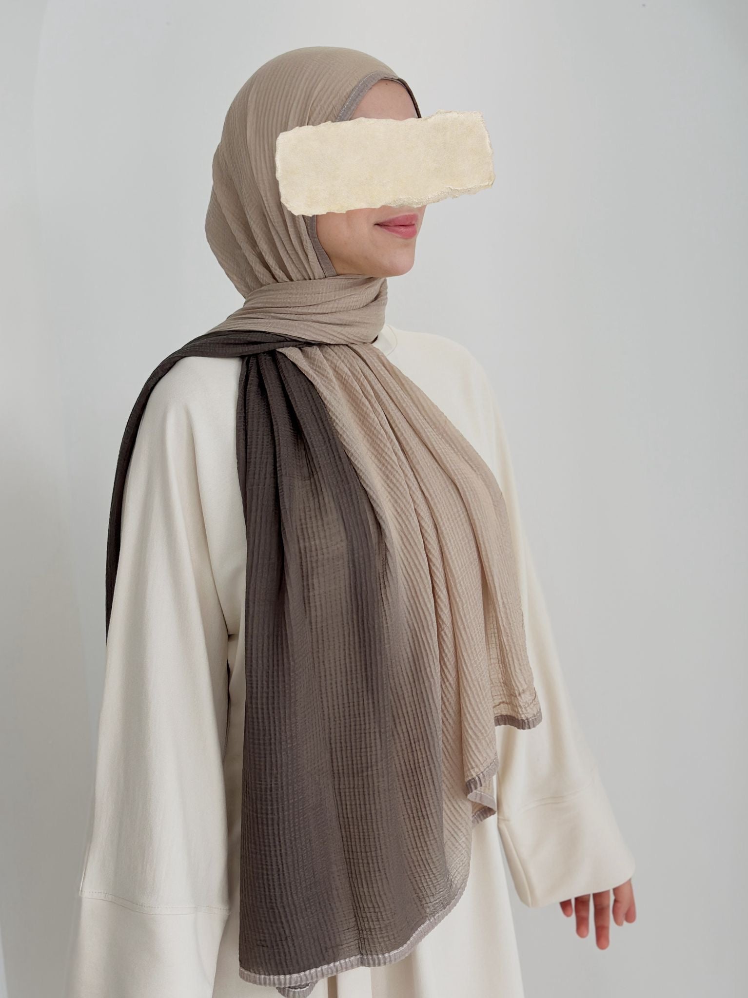 Muslin Degdare Sal Vizon Bej