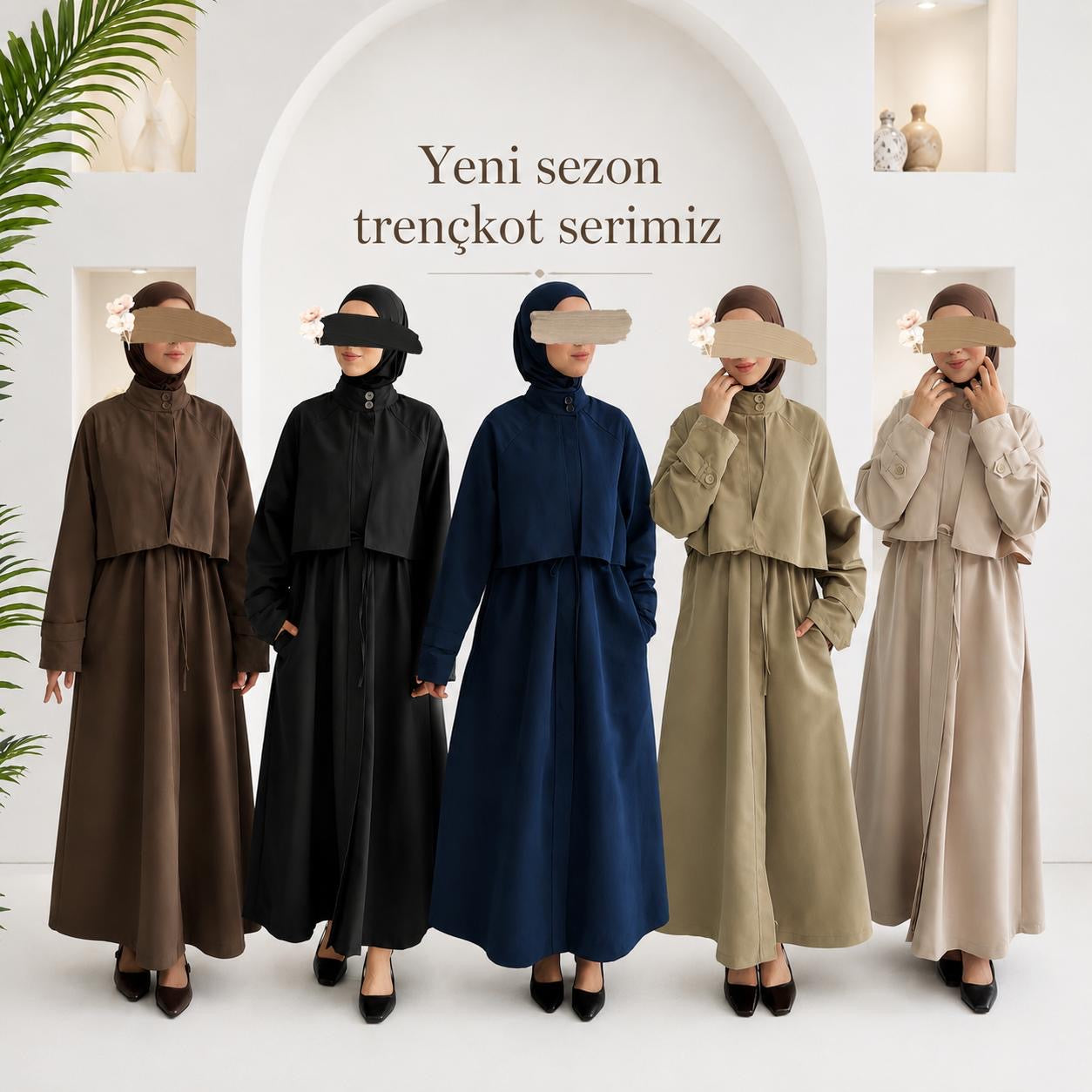 Trençkot Acı Kahve
