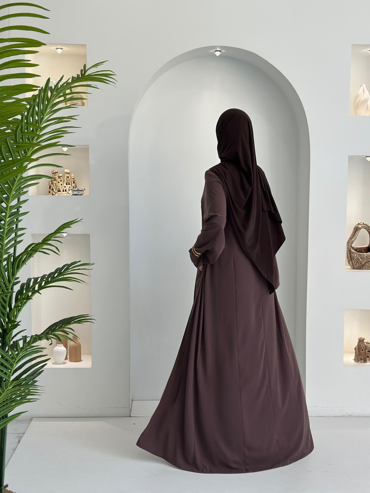 Yeni Model Pantolonlu Takım Kül Şalsız