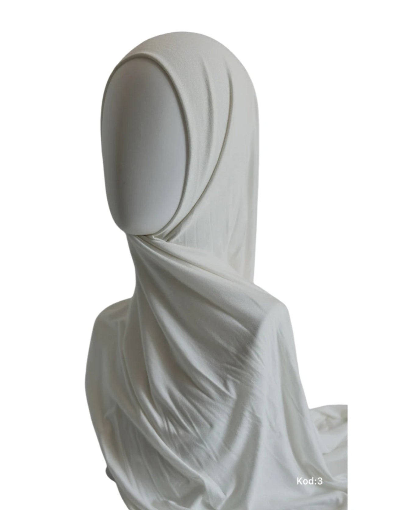 Penye Şal Beyaz