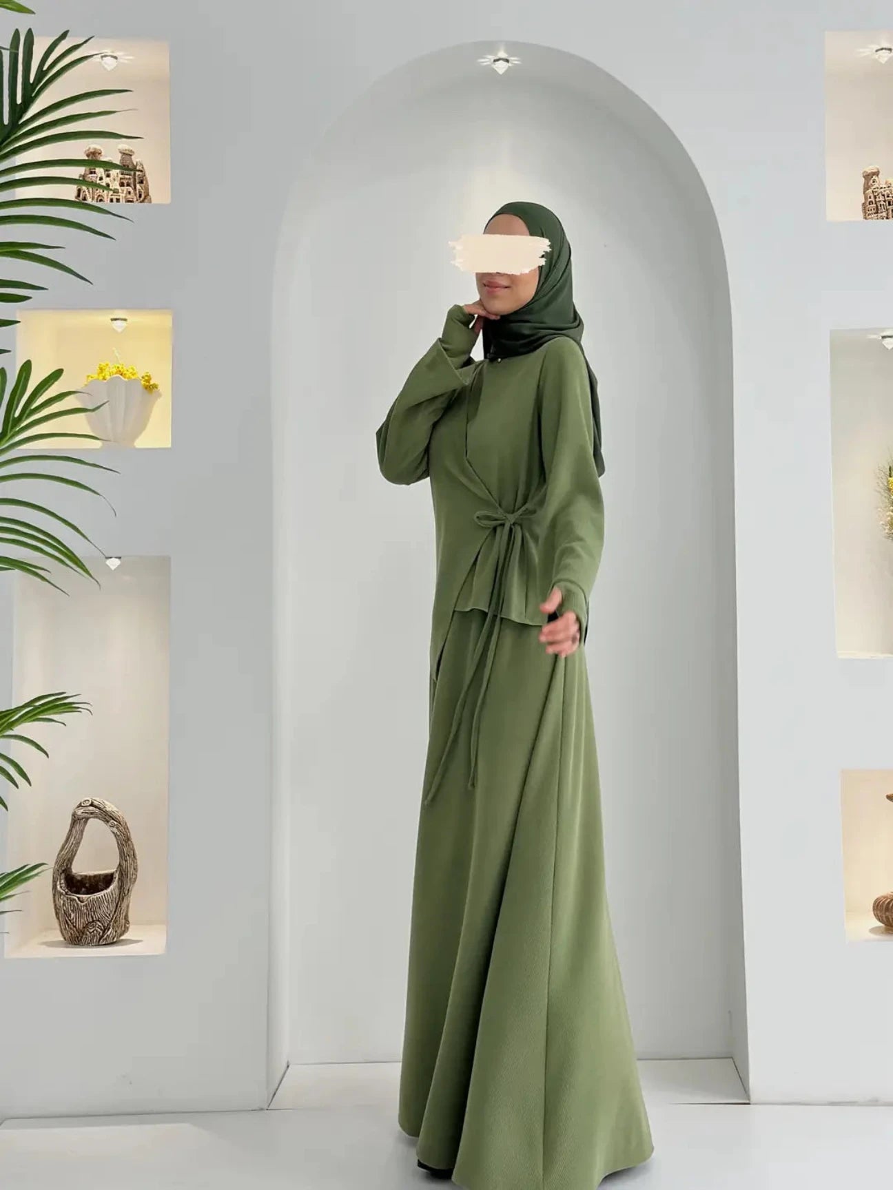 Roza Etekli Takım Çağla