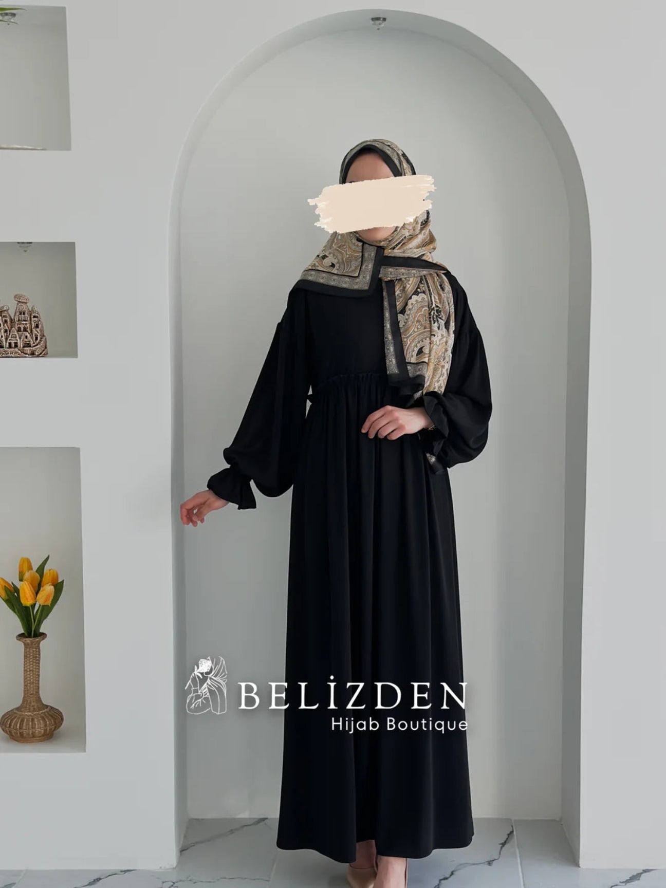 İnci Medine Siyah
