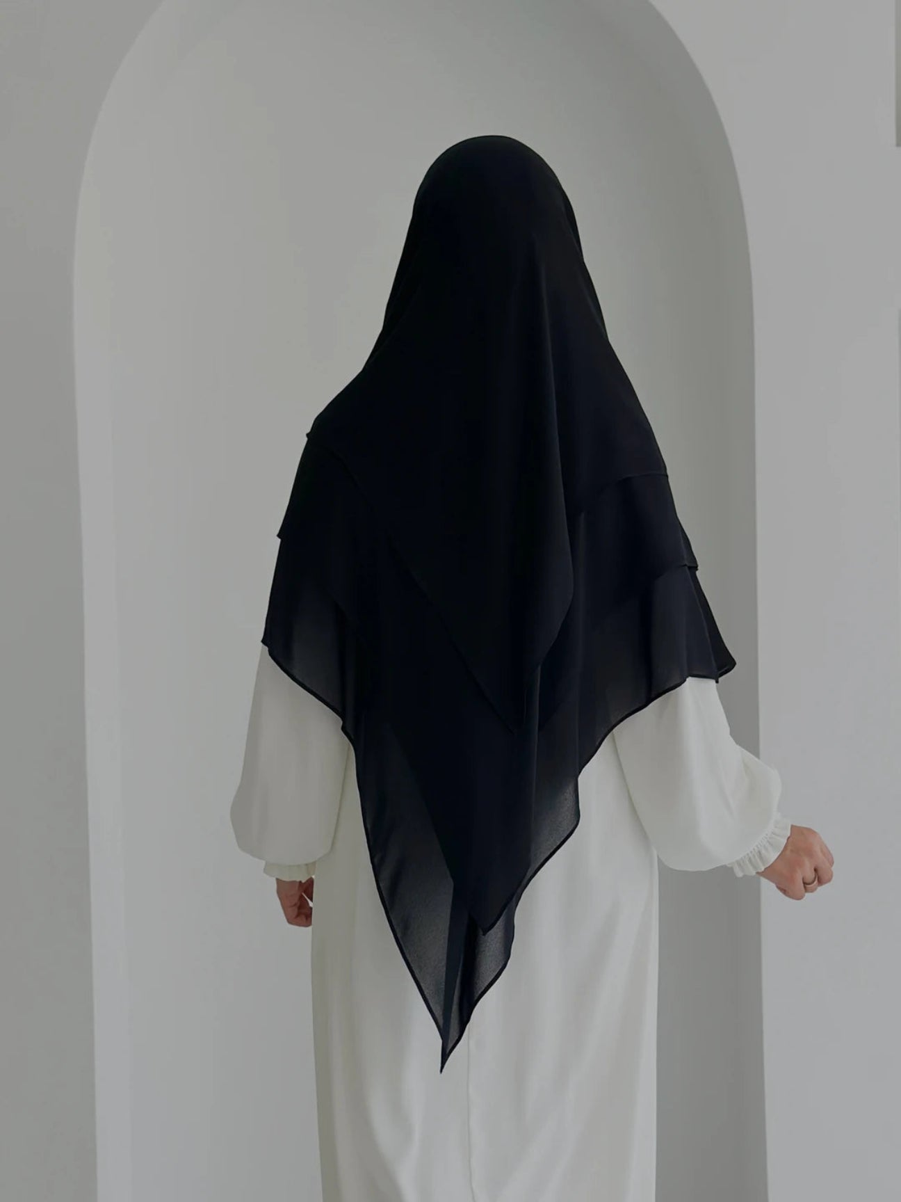 Nisa Kısa Sufle Siyah