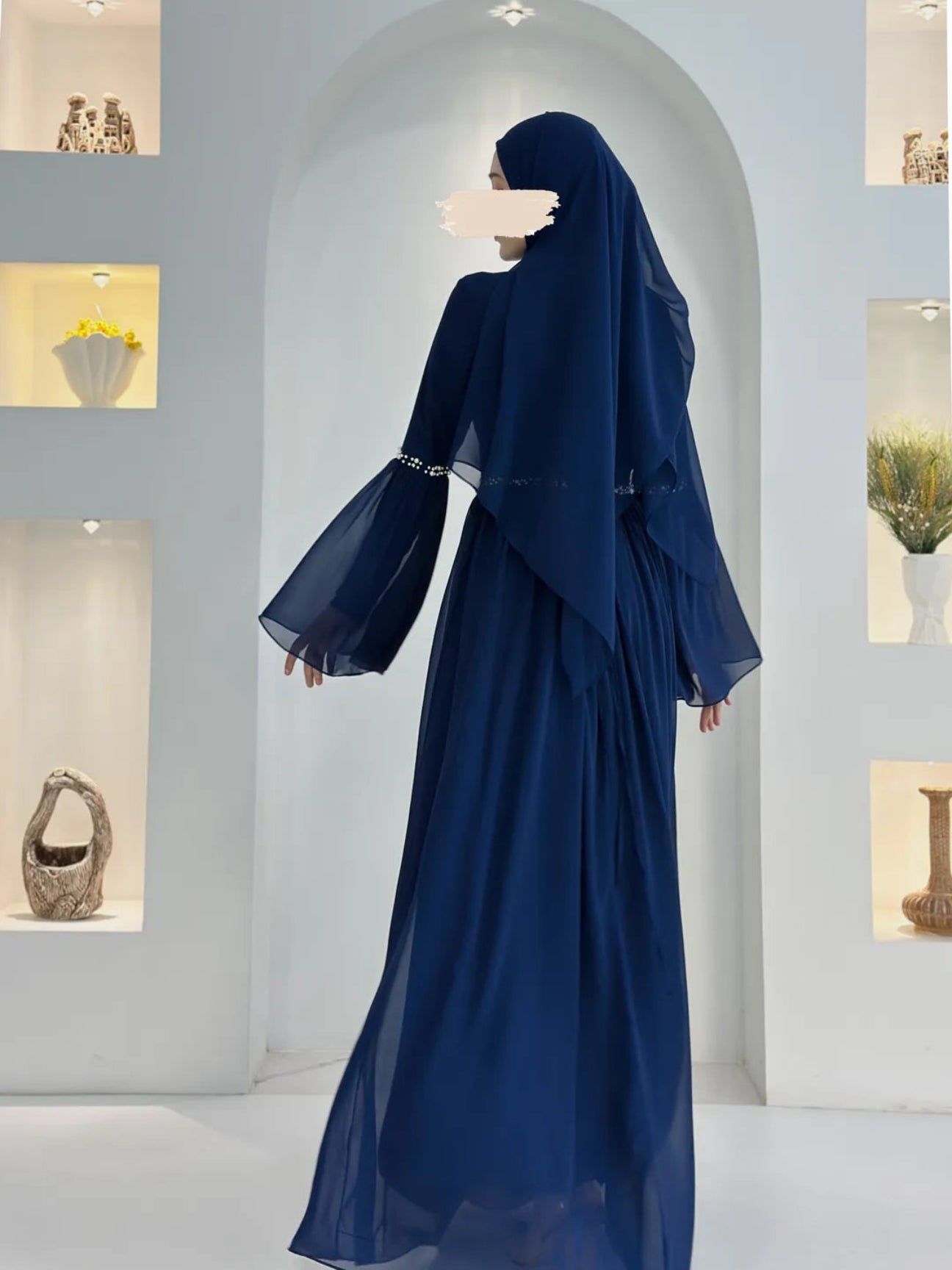 Bade Şifon Lacivert