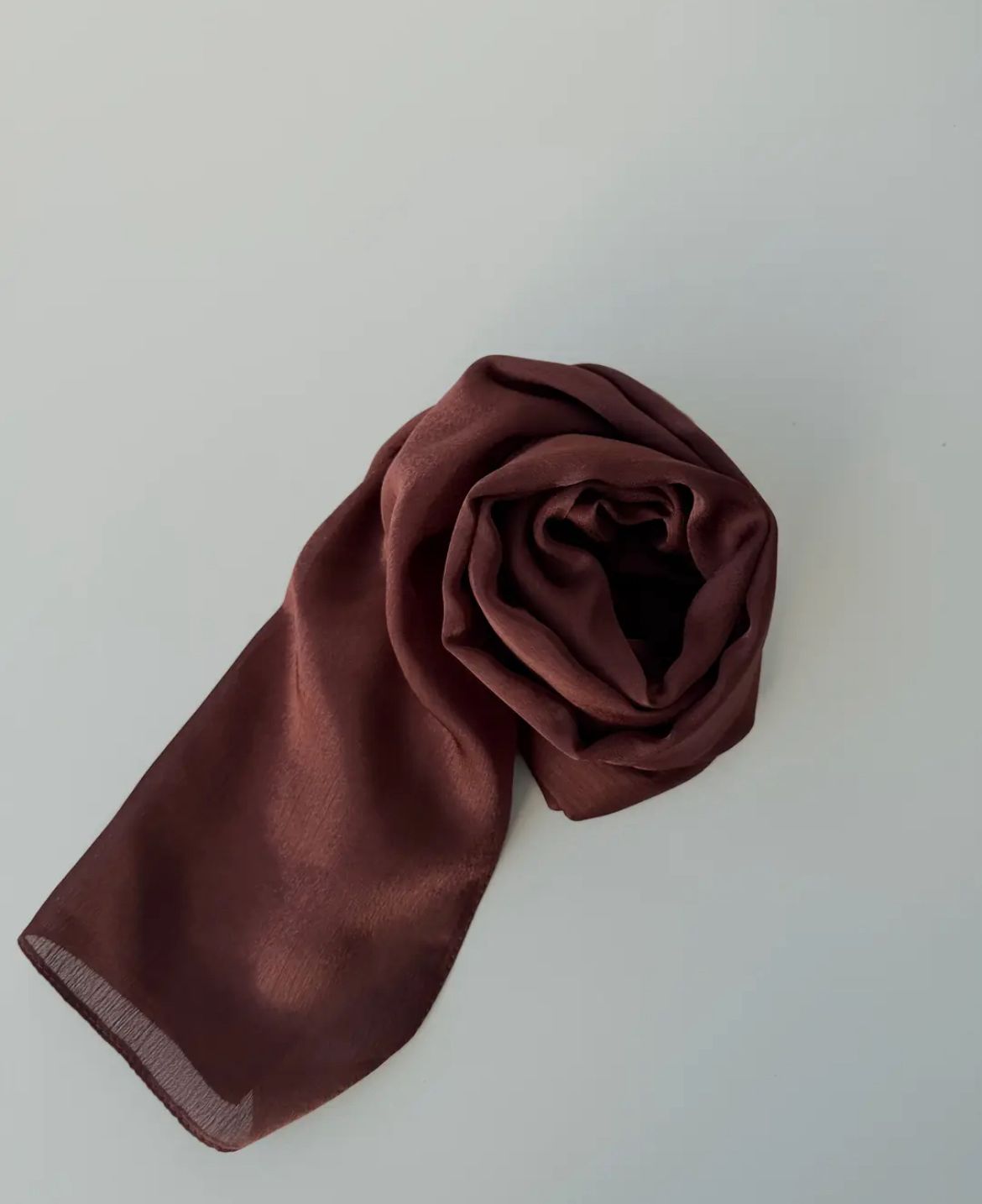 Pırıltılı Şal Çikolata