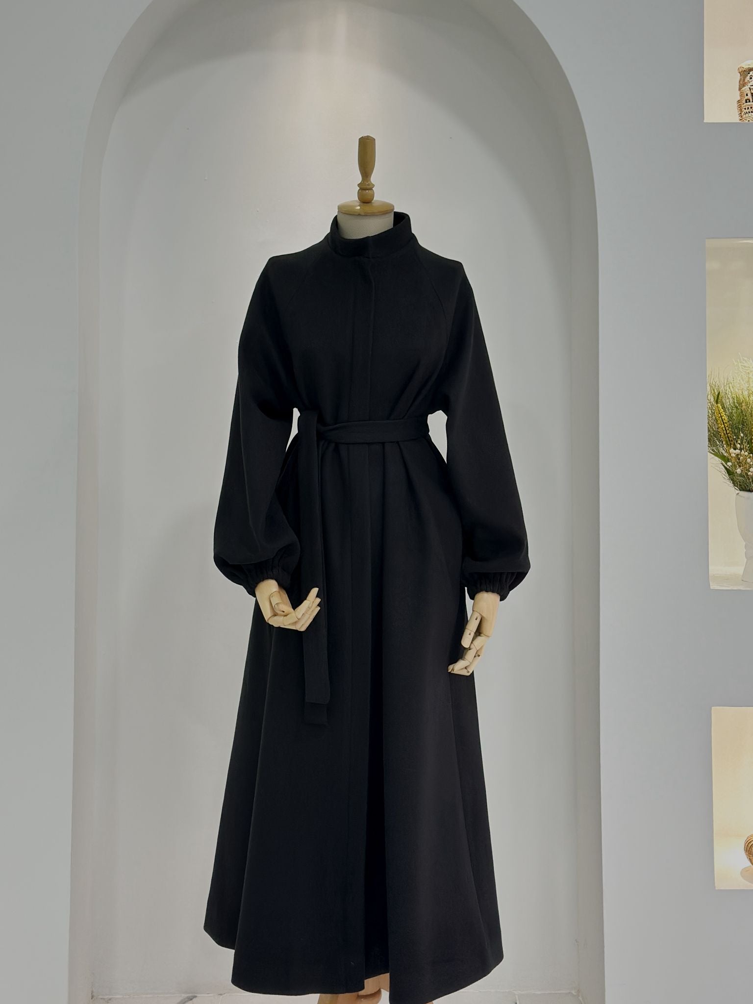 Mevlana Kaban Astarlı Siyah