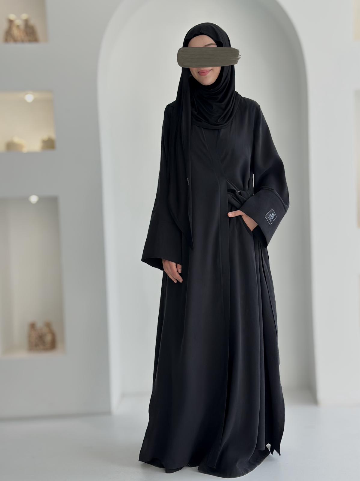 Tensel Kupra Takım Siyah+Bambu Boyun Boneli Set Şal ÖN SİPARİŞ ÜRÜNÜMÜZDÜR