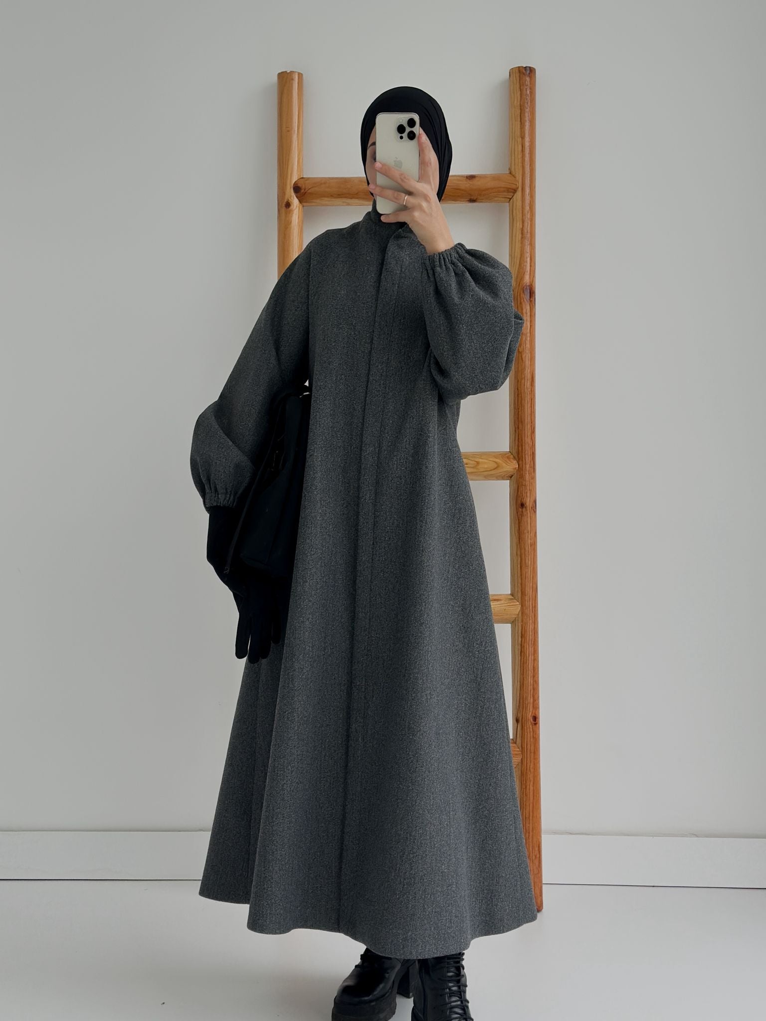 Mevlana Kaban Astarlı Antrasit