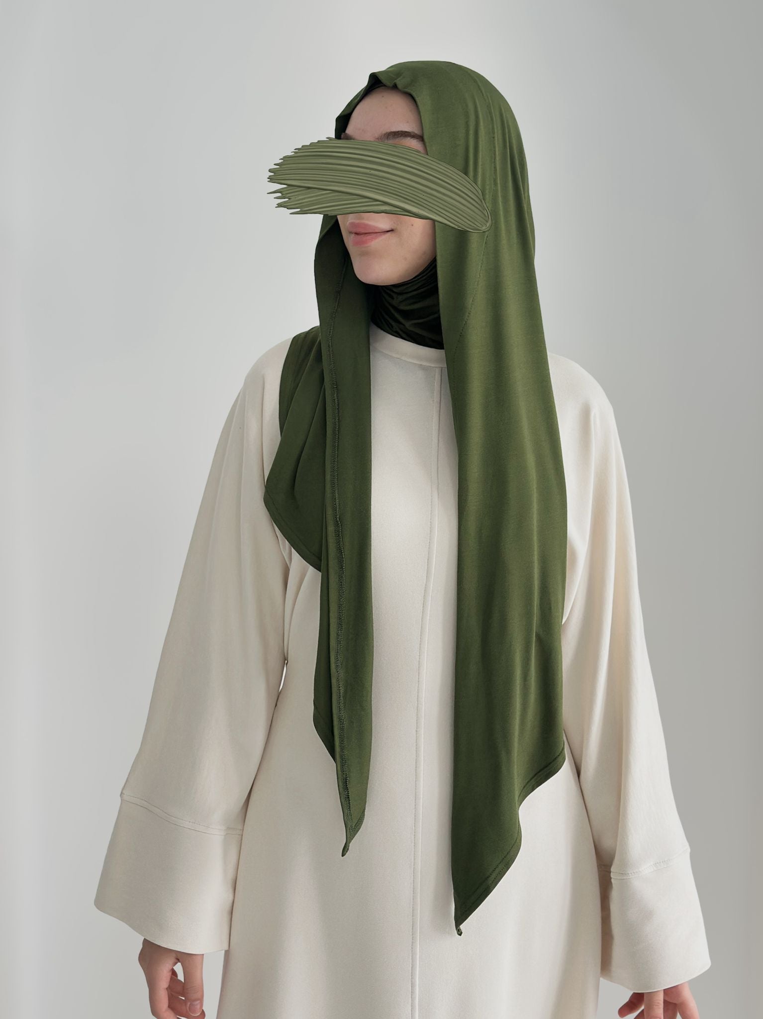 Bambu Form Şal +Bone Takım Haki ÖN SİPARİŞ ÜRÜNÜMÜZDÜR