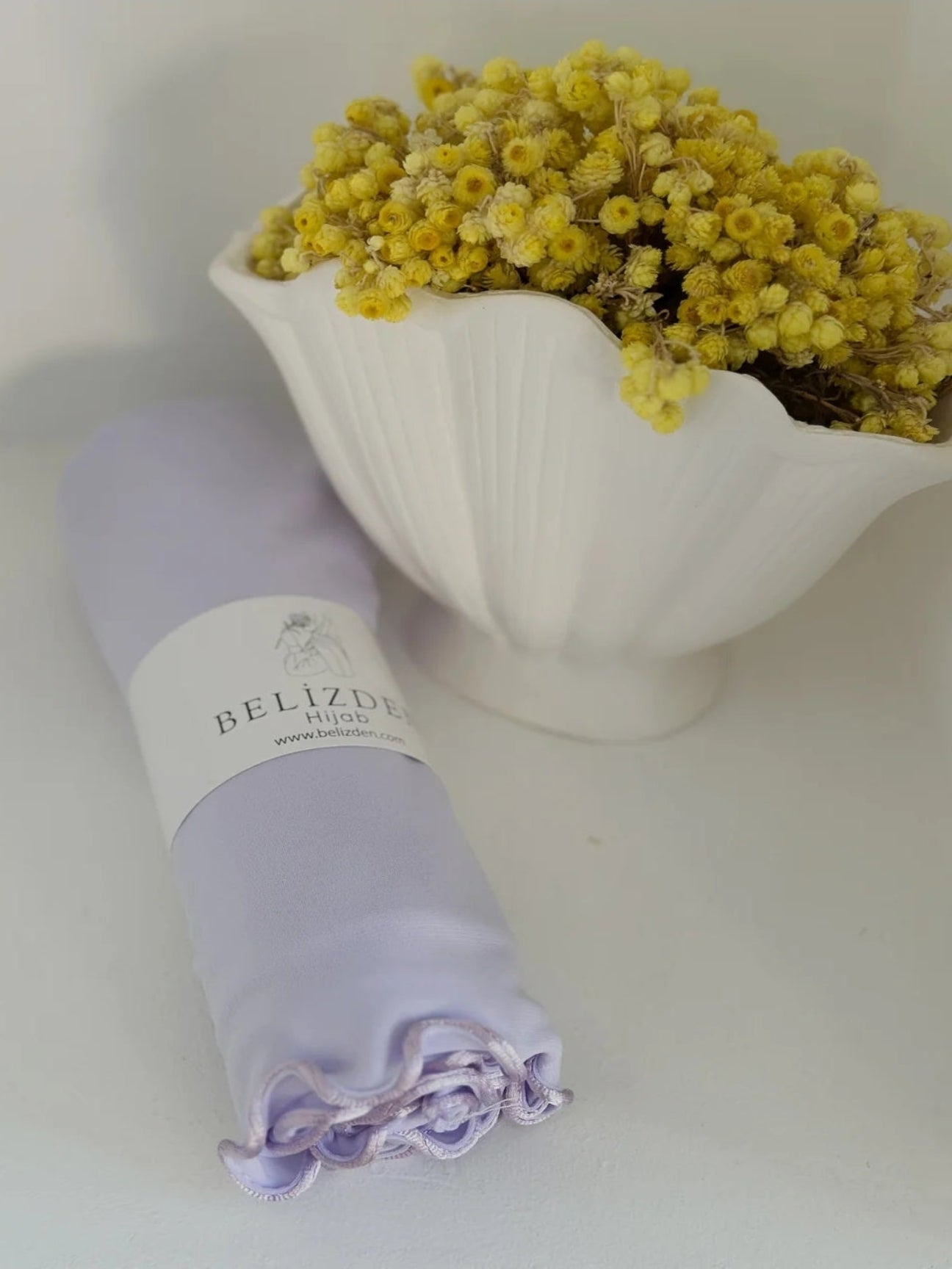 Premium Jersey Şal Açık Leylak