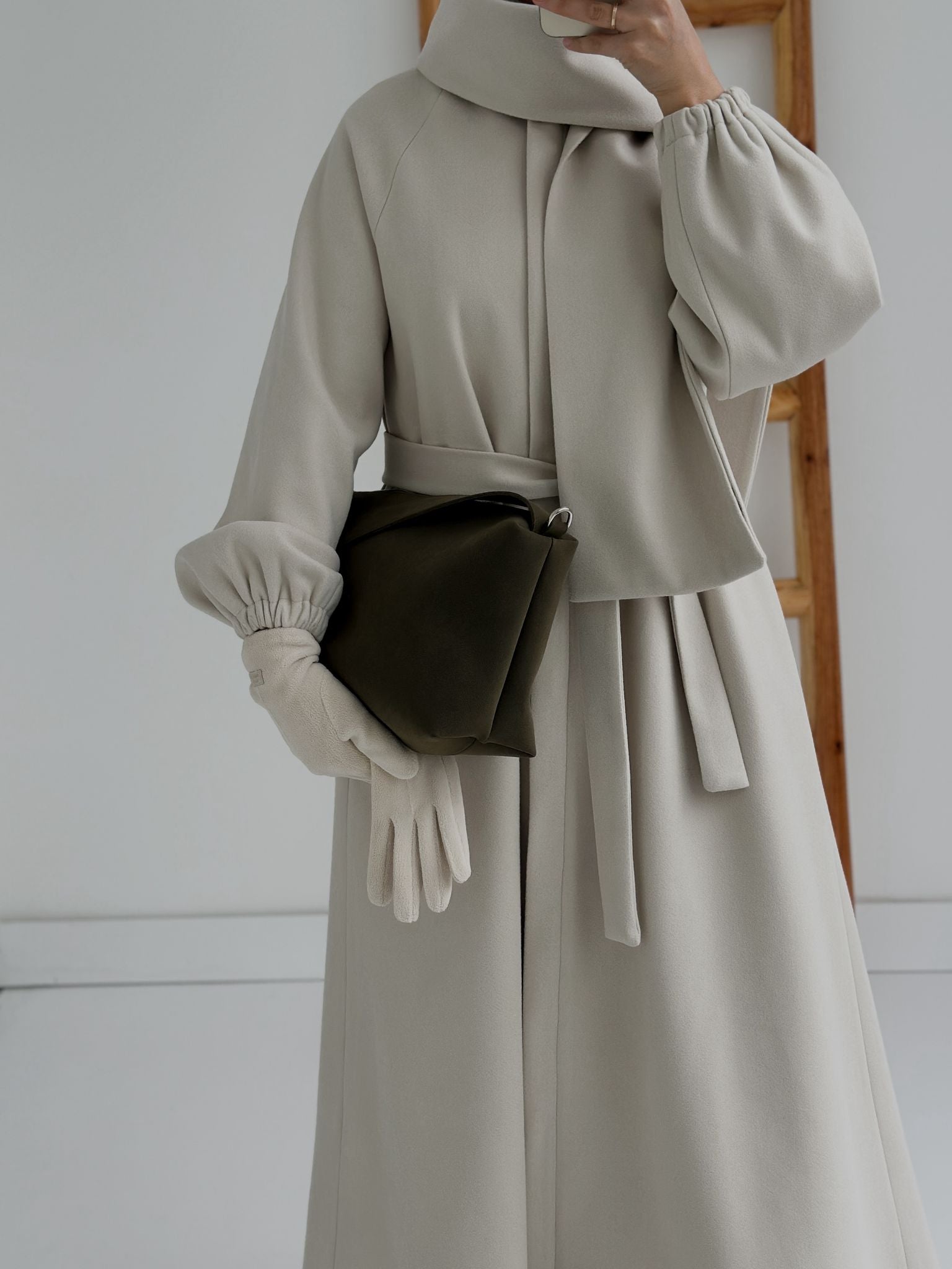 Mevlana Kaban Astarlı Bej