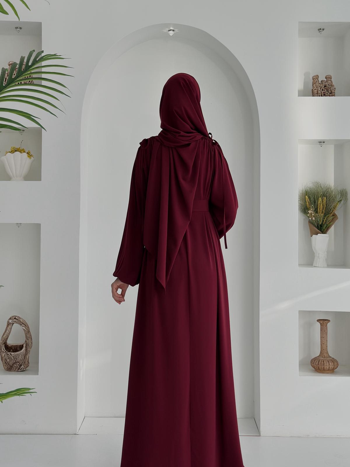 Nilda Omuz Tünelli +Şal Bordo