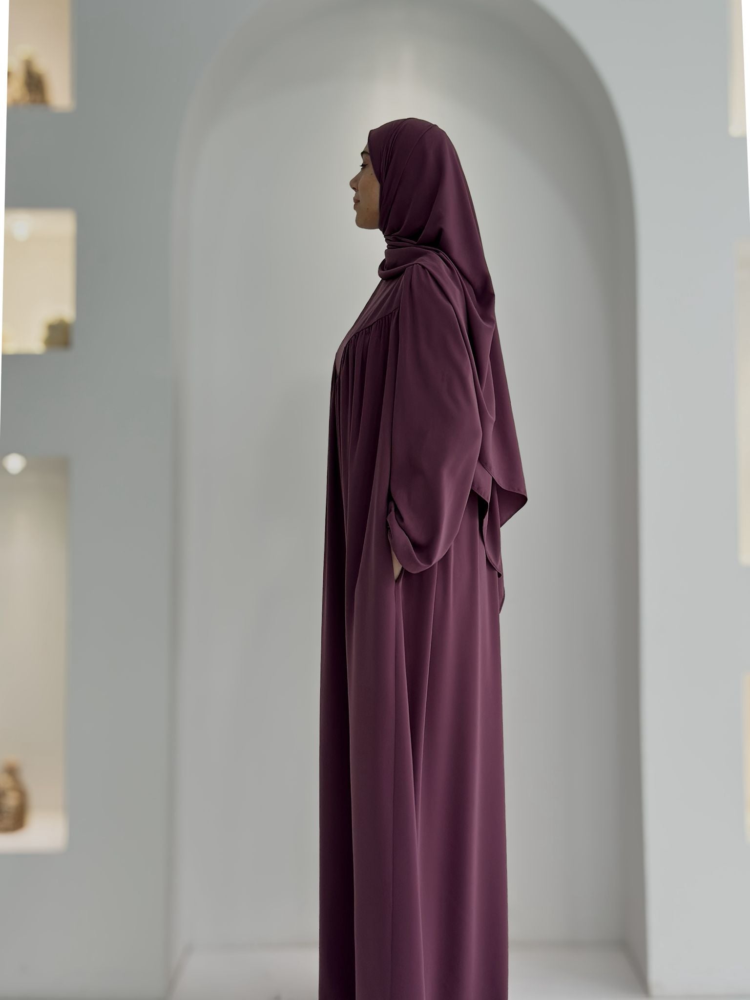 Seda Abaya +Şal Leylak