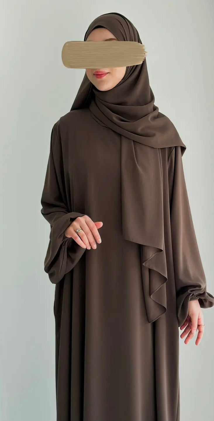 Elif Büyük Beden +Şal Kül ÖN SİPARİŞ ÜRÜNÜMÜZDÜR (48/56 Beden Aralığı)