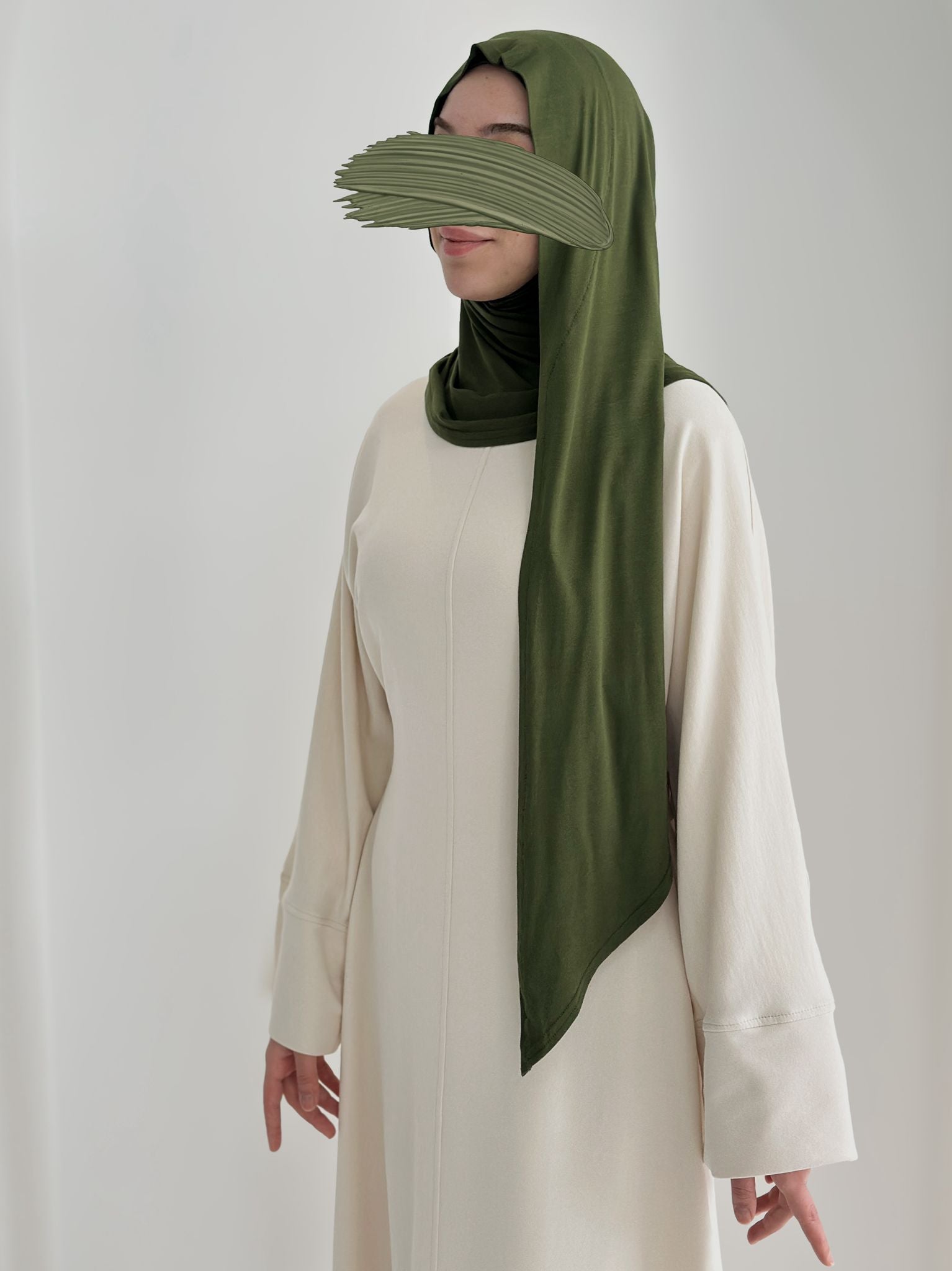 Bambu Form Şal +Bone Takım Haki ÖN SİPARİŞ ÜRÜNÜMÜZDÜR