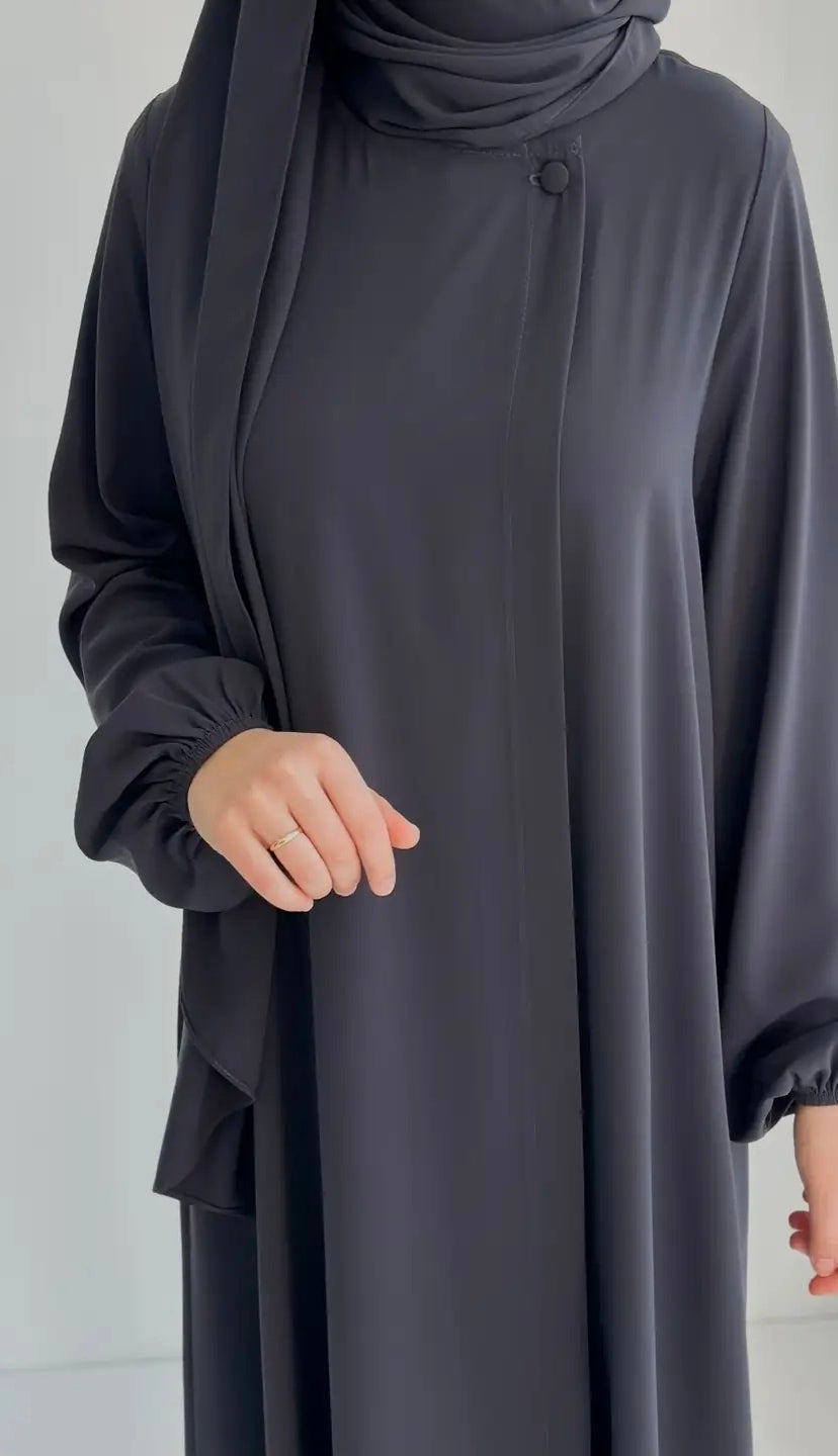 Sare ipek Koyu Füme