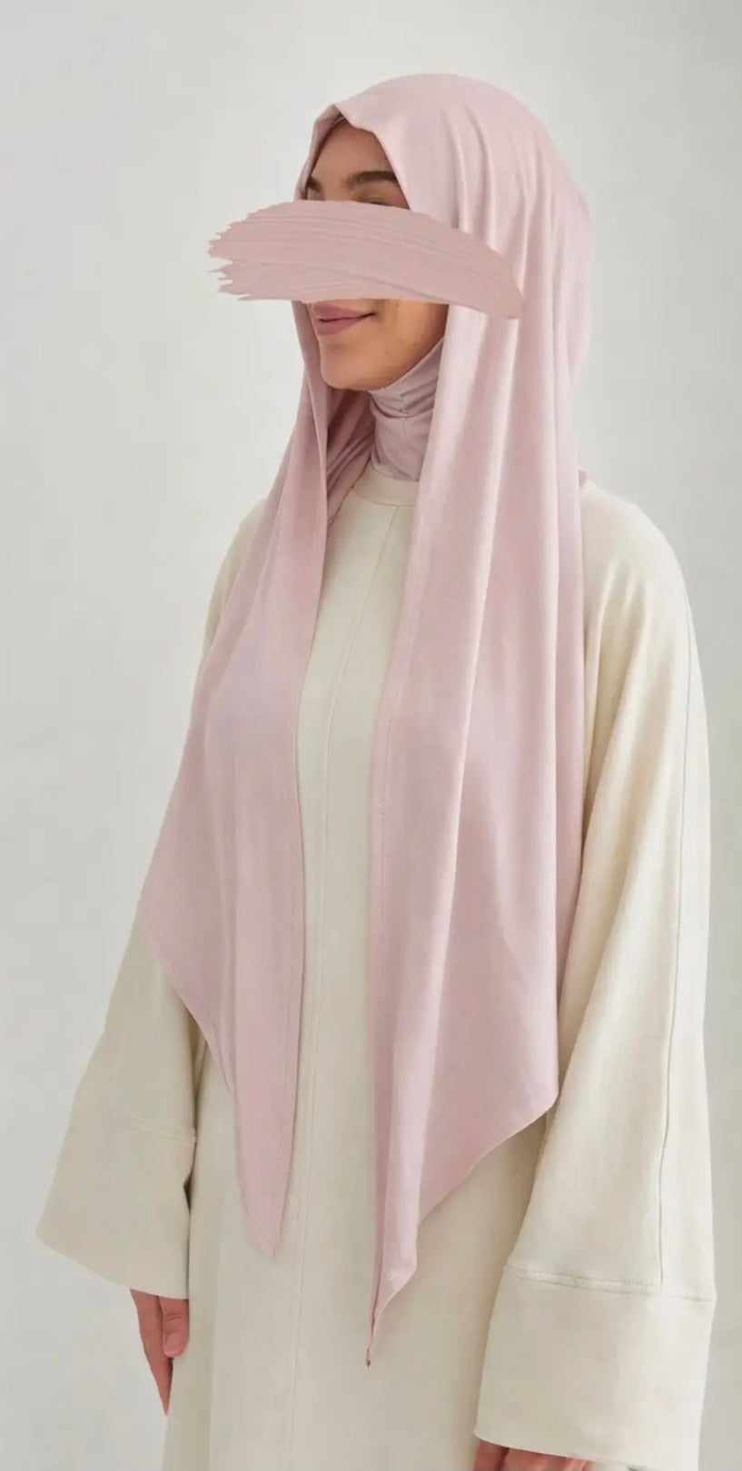 Bambu Form Şal+Bone Takım Açık Pudra ÖN SİPARİŞ ÜRÜNÜMÜZDÜR