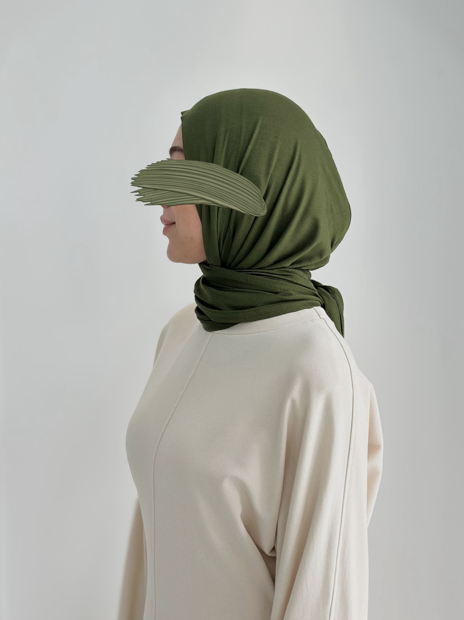 Bambu Form Şal +Bone Takım Haki ÖN SİPARİŞ ÜRÜNÜMÜZDÜR