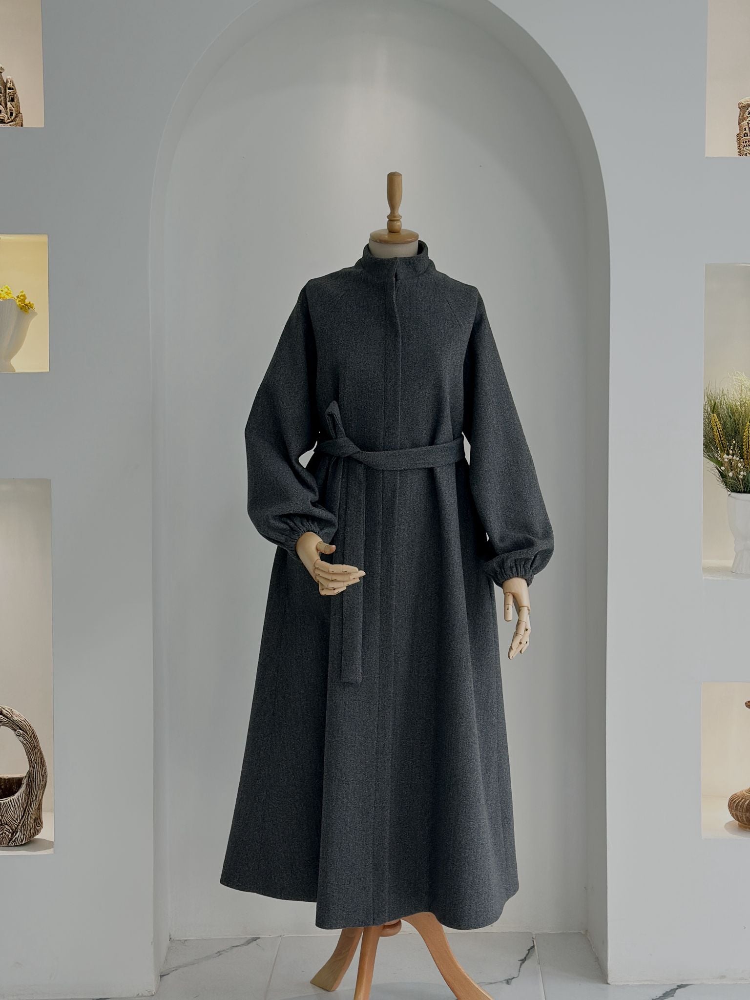 Mevlana Kaban Astarlı Antrasit