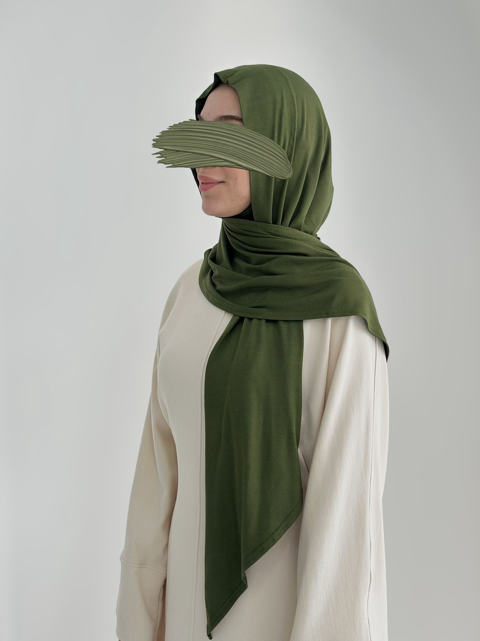 Bambu Form Şal +Bone Takım Haki ÖN SİPARİŞ ÜRÜNÜMÜZDÜR