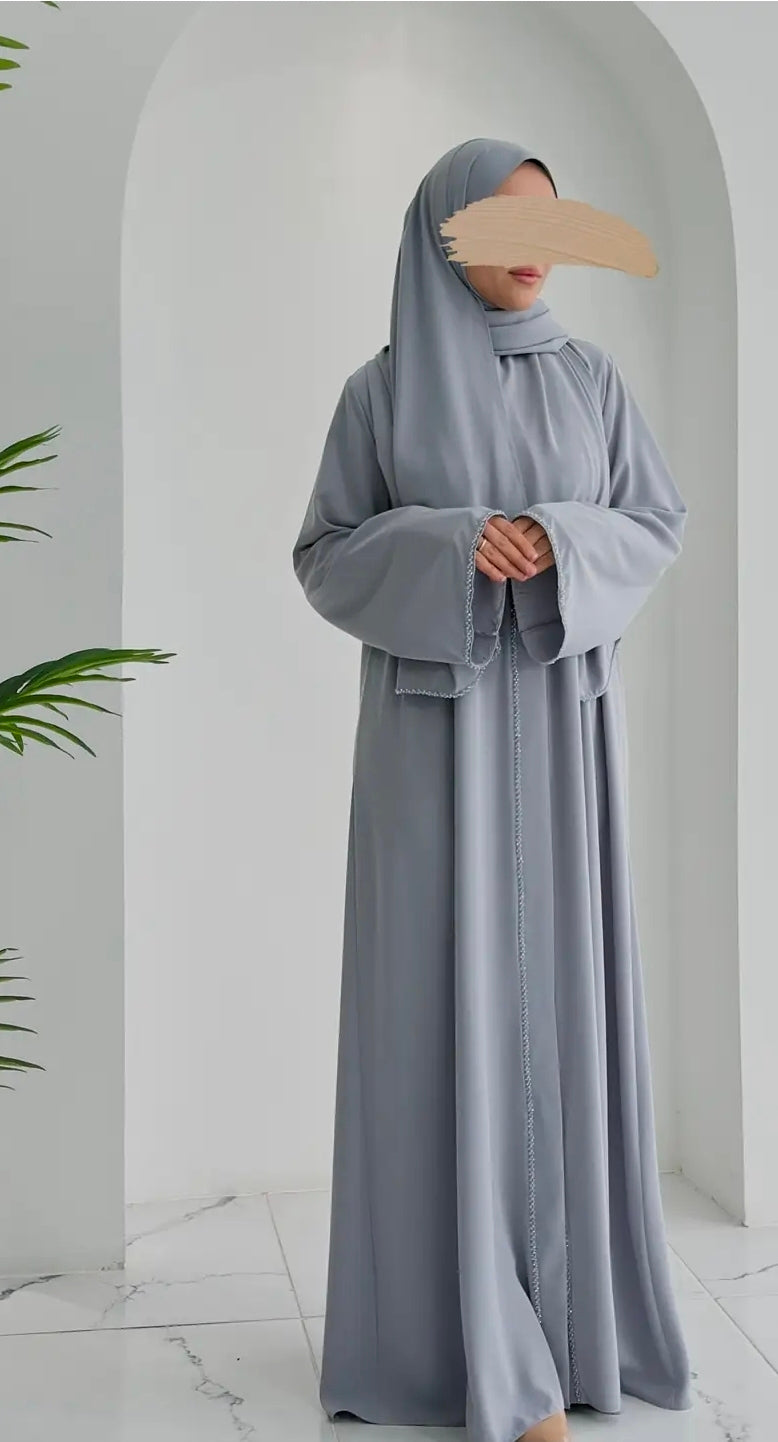 Rüya Ferace Açık Gri