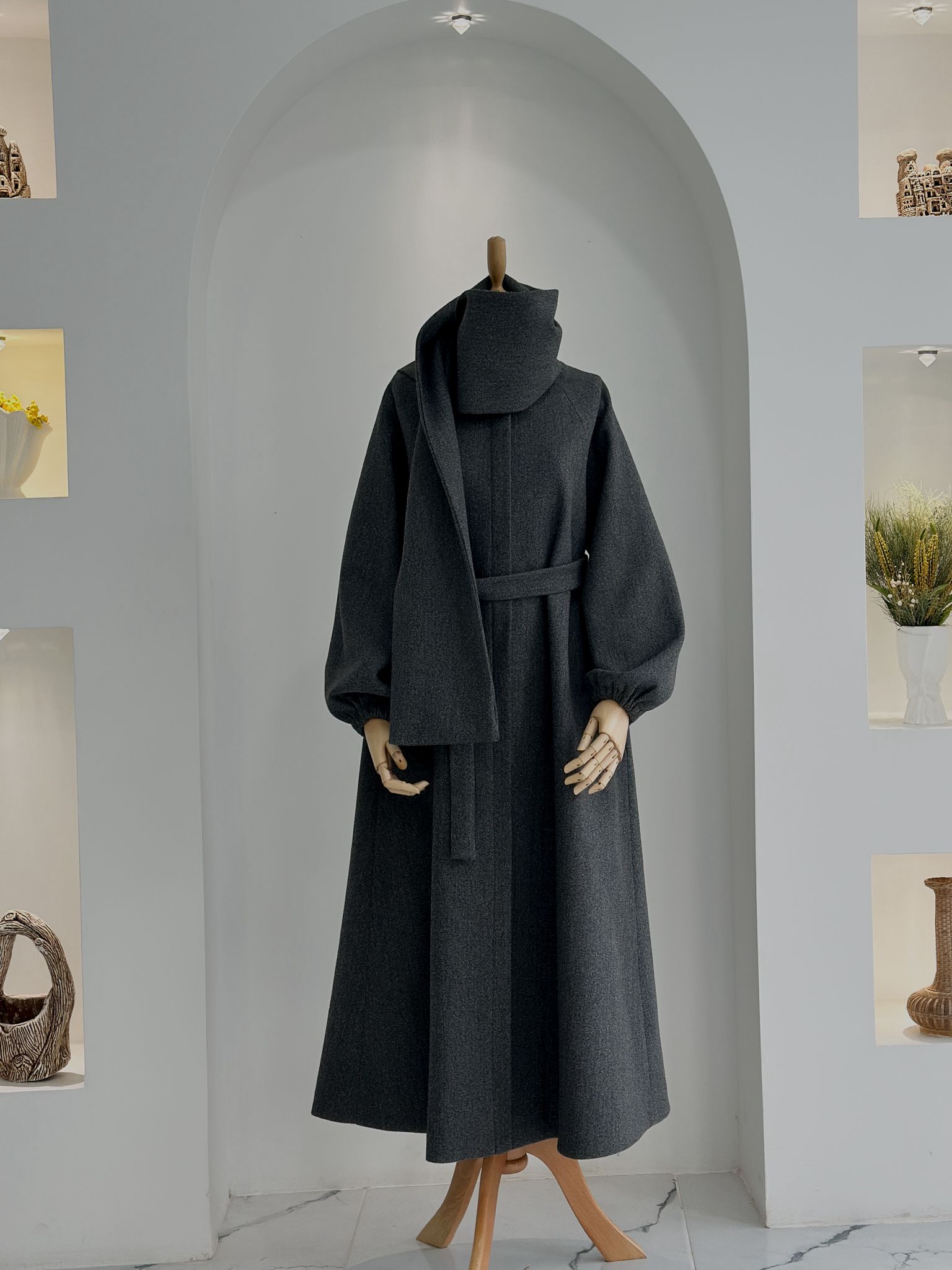 Mevlana Kaban Astarlı Antrasit