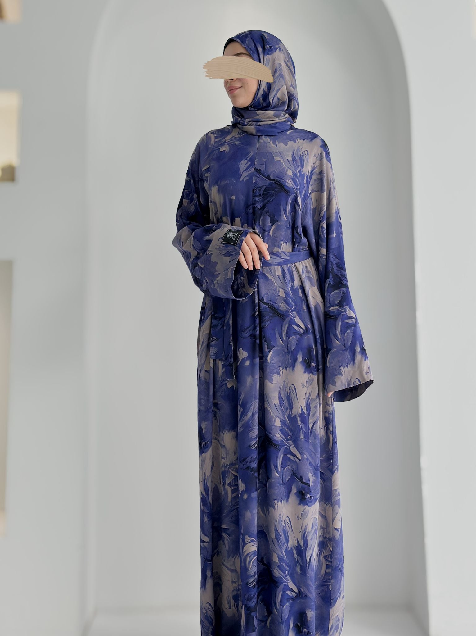 İpek Viskon Mor+Boyunlu Bone ÖN SİPARİŞ ÜRÜNÜMÜZDÜR