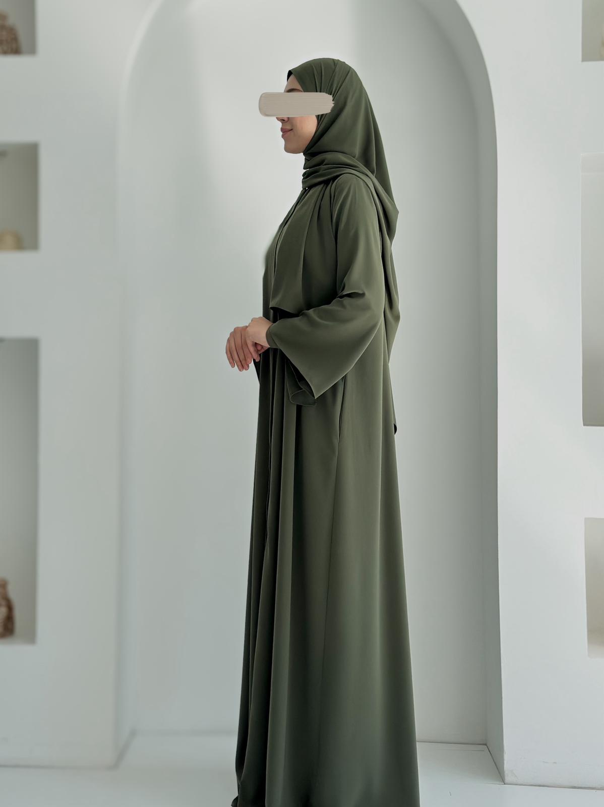 Yelpaze Ferace+Şal Haki ÖN SİPARİŞ ÜRÜNÜMÜZDÜR