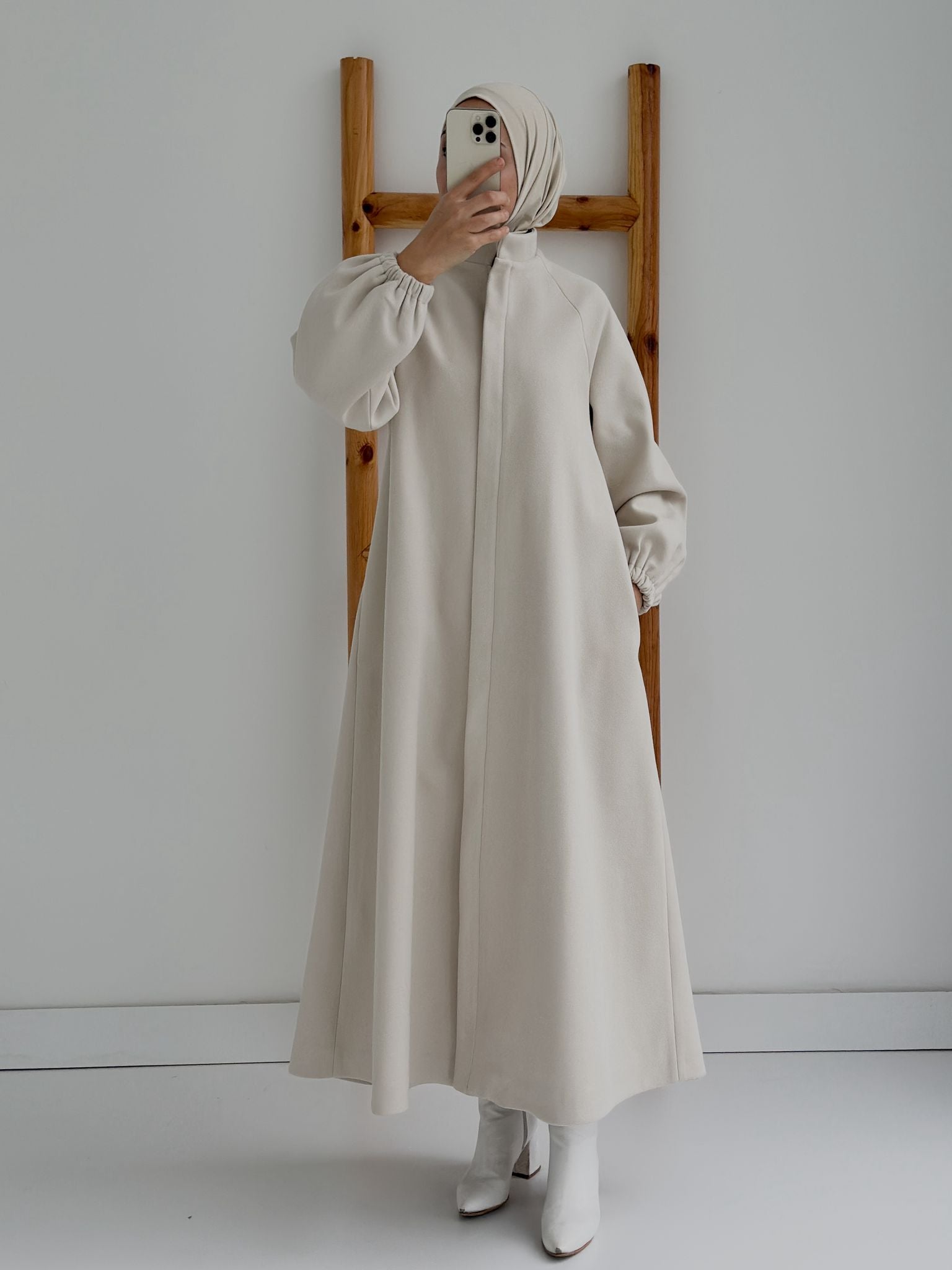 Mevlana Kaban Astarlı Bej