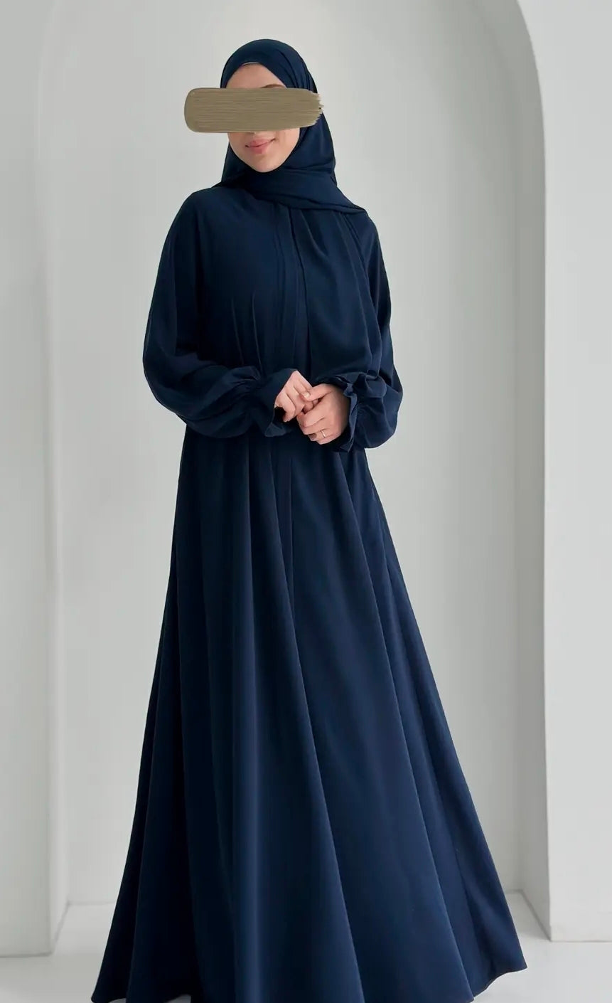 Mihra Ferace +Şal Lacivert ÖN SİPARİŞ ÜRÜNÜMÜZDÜR